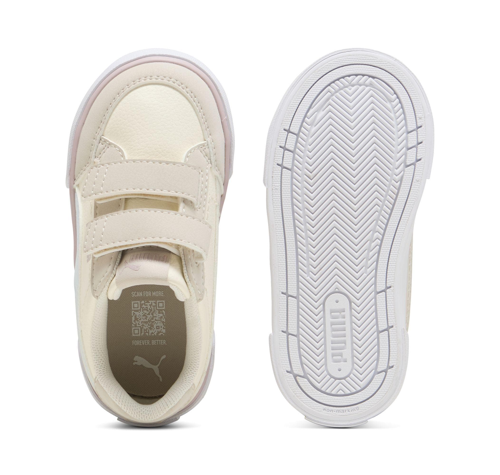 Puma Puma Court Classic Vulc Inf Bebek Spor Ayakkabı Krem - 3
