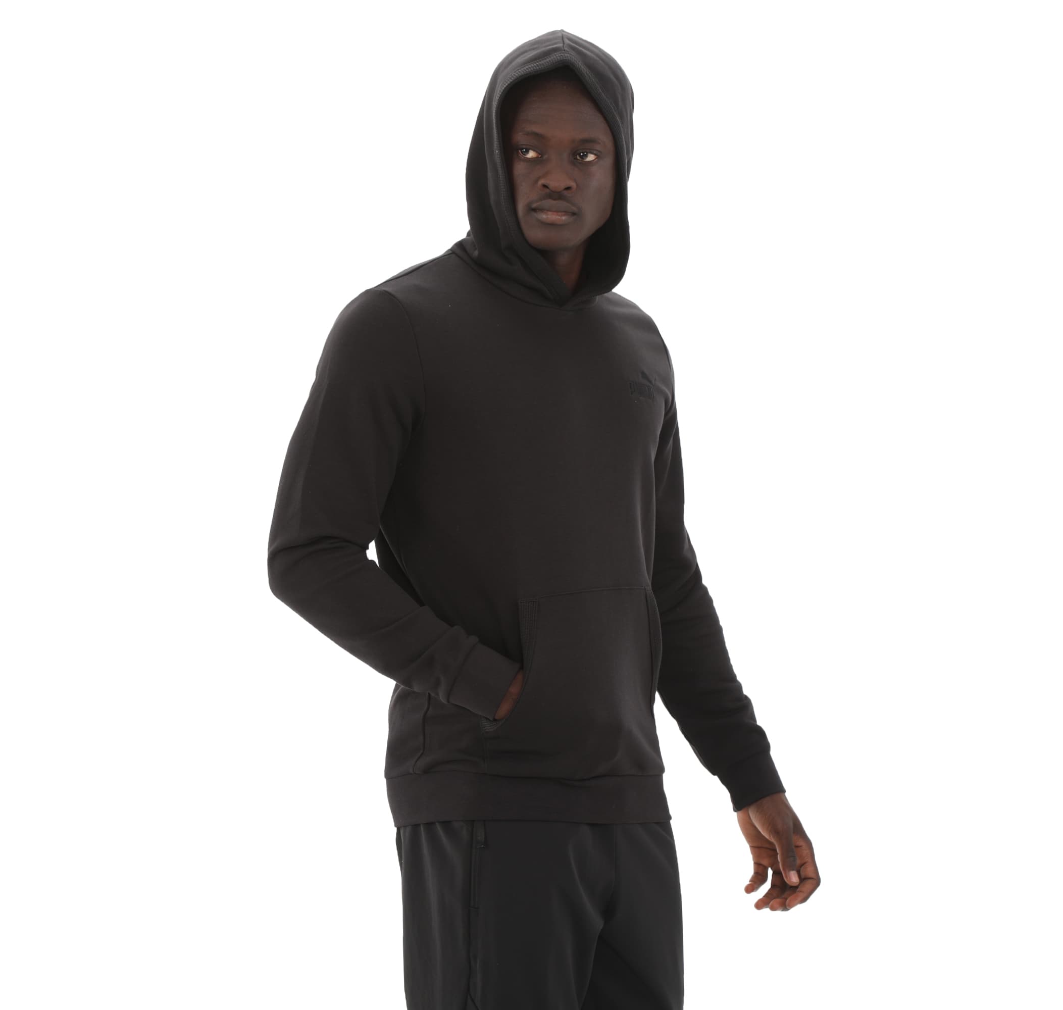 Puma Puma Ess Elevated Hoodie Erkek Sweatshirt Siyah