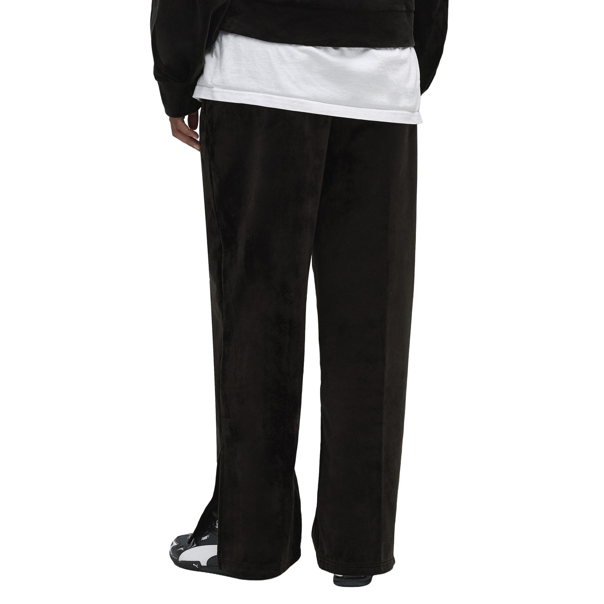 Puma Puma Ess Elevated Velour Pants Kadın Eşofman Altı Siyah - 3