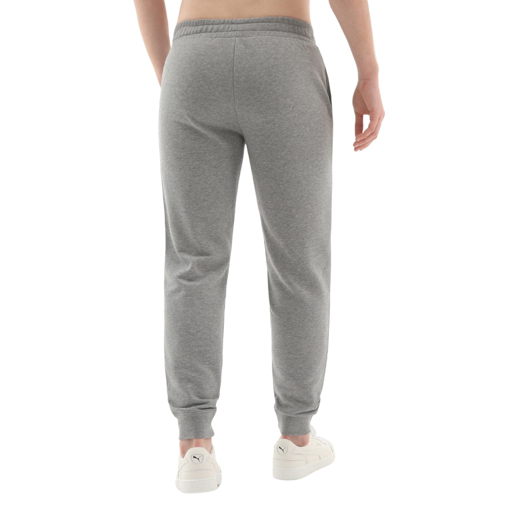 Puma Puma Ess No. 1 Logo Sweatpants Erkek Eşofman Altı Gri - 4