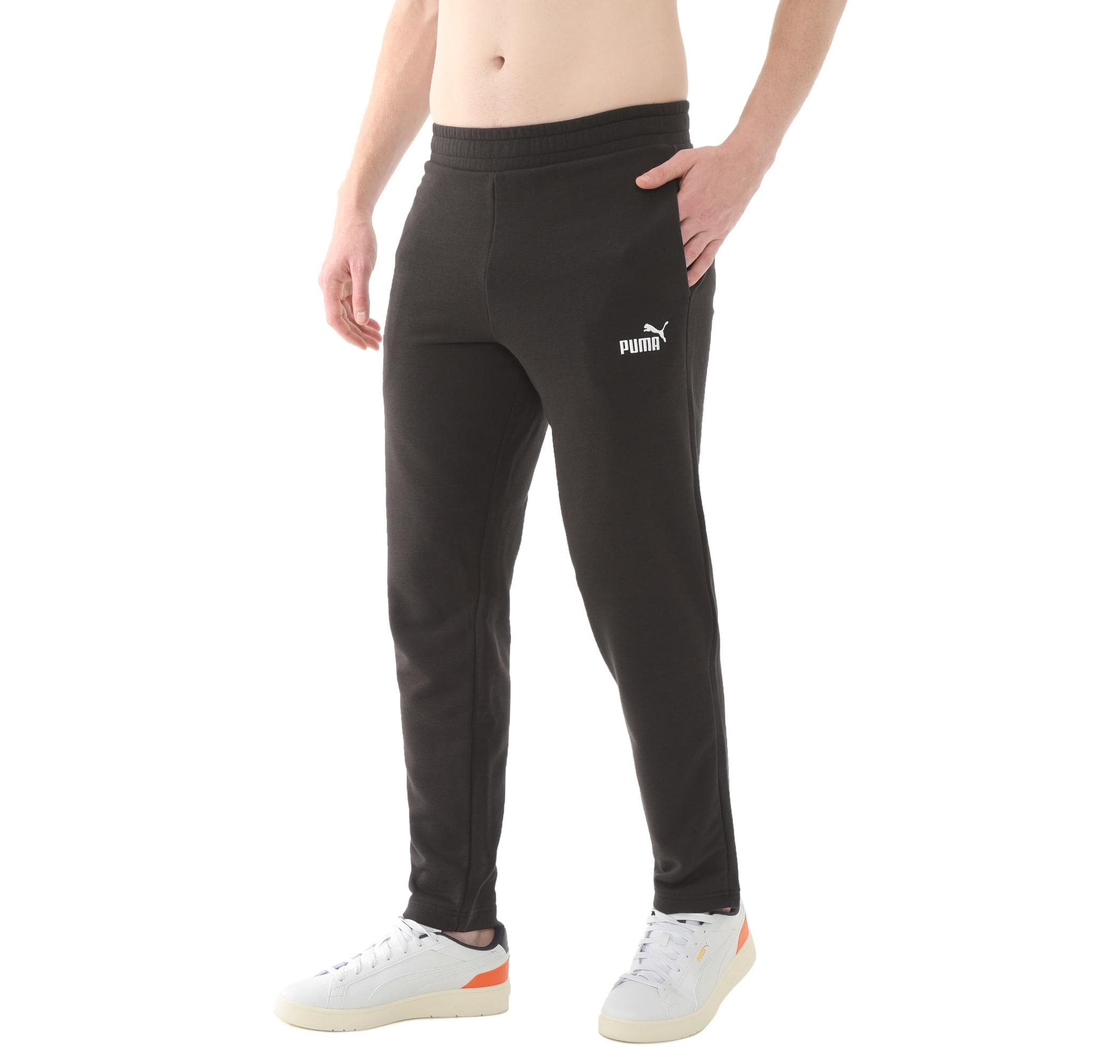 Puma Puma Ess No. 1 Logo Sweatpants Erkek Eşofman Altı Siyah - 3