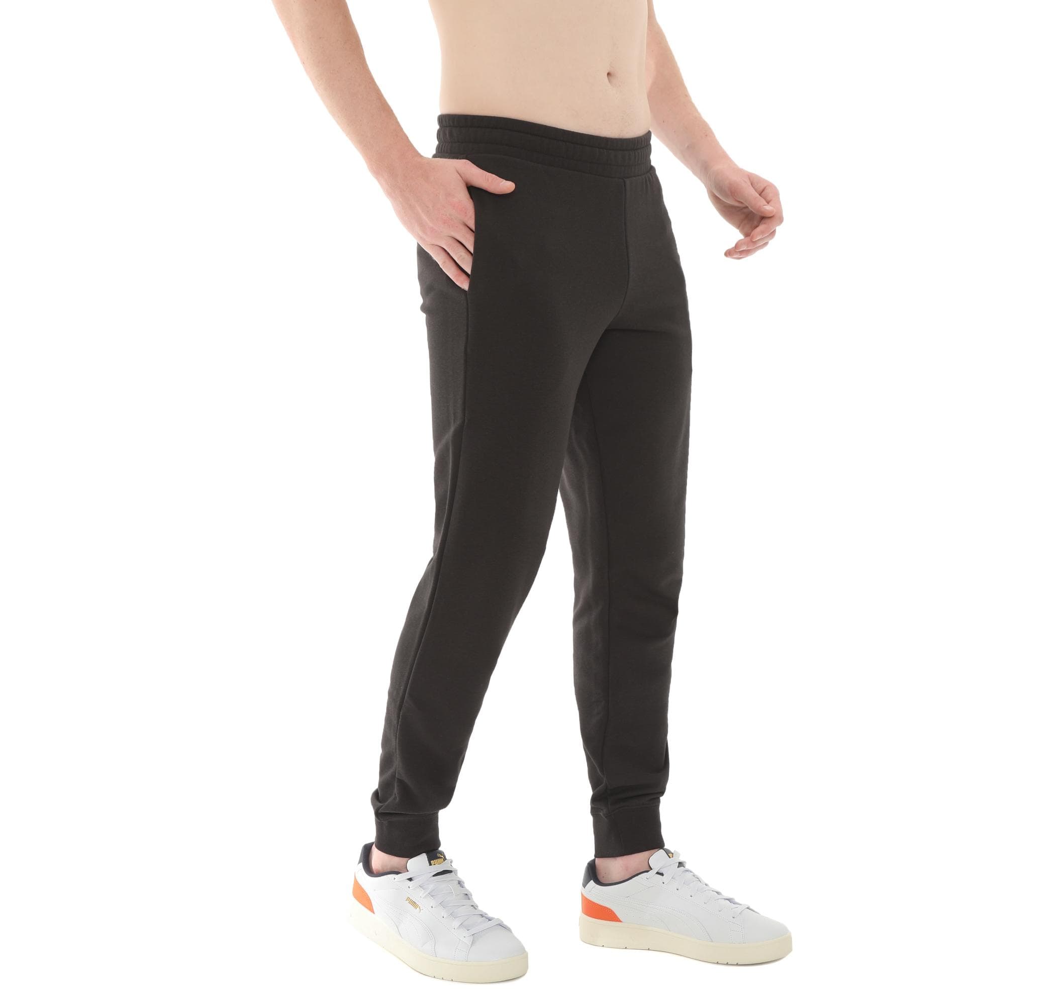 Puma Puma Ess No. 1 Logo Sweatpants Erkek Eşofman Altı Siyah - 3