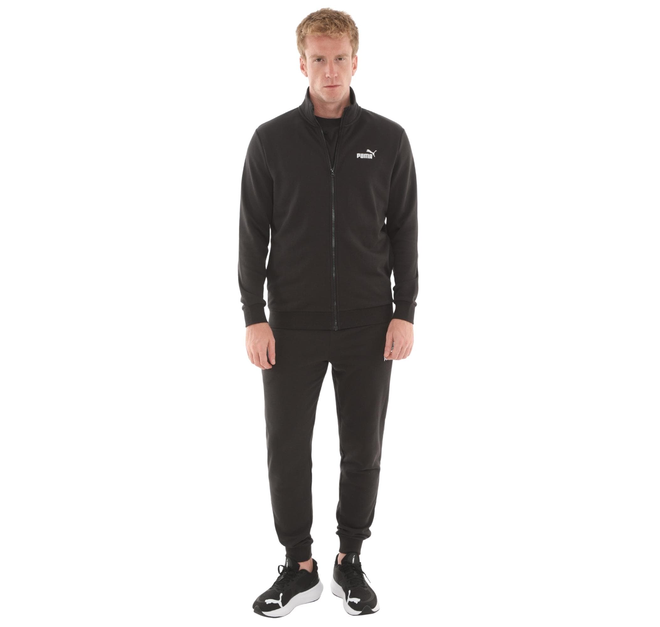 Puma Puma Ess Sweat Suit Erkek Eşofman Takımı Siyah