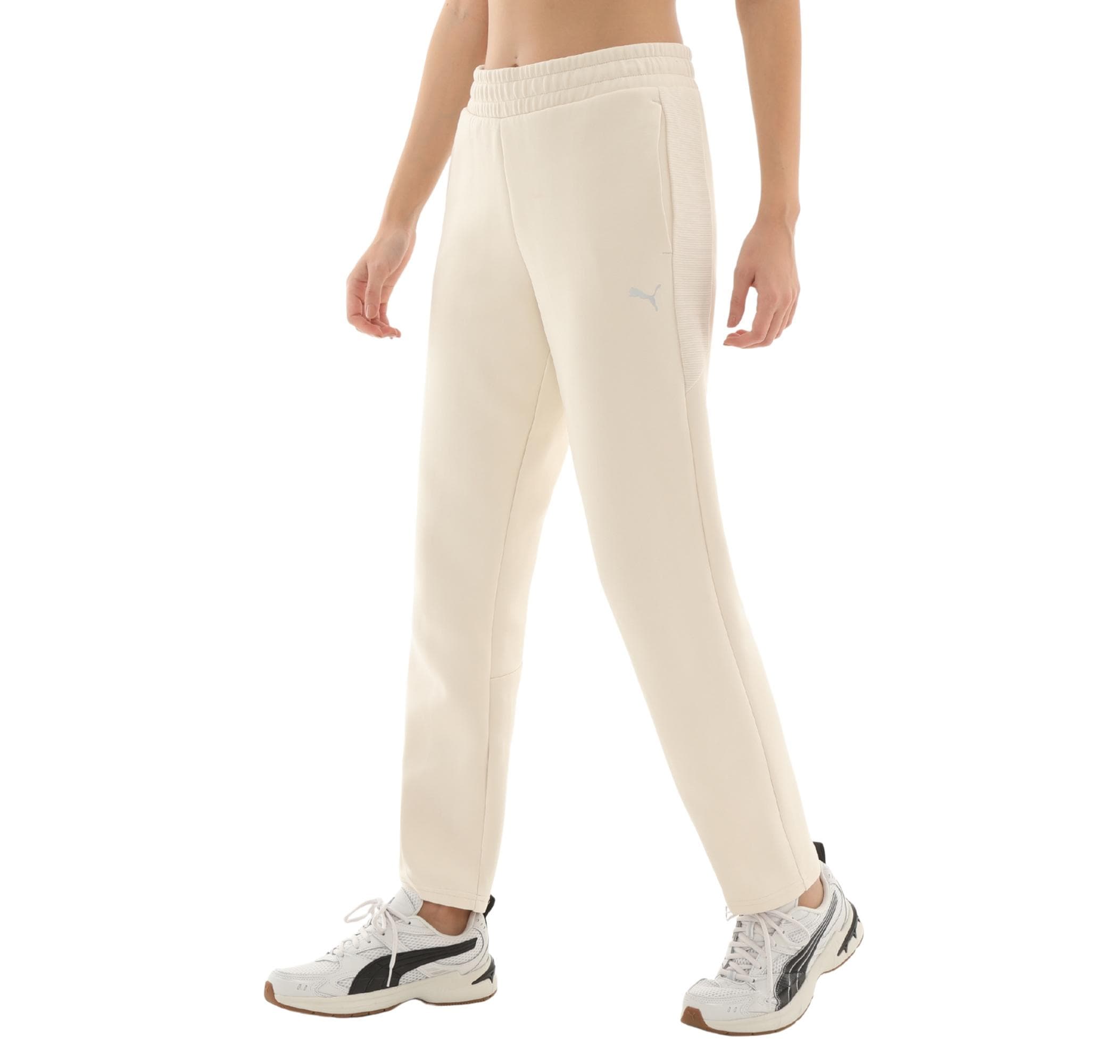 Puma Puma Evostrıpe Sweatpants Kadın Eşofman Altı Krem - 2