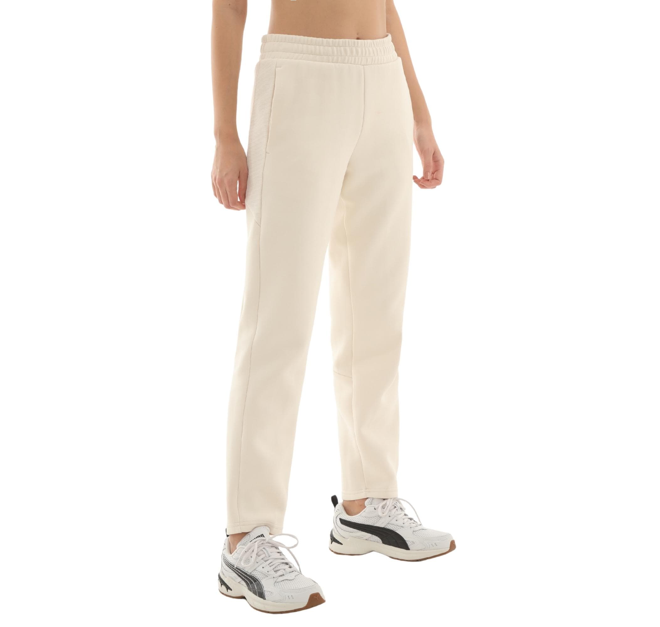 Puma Puma Evostrıpe Sweatpants Kadın Eşofman Altı Krem - 3