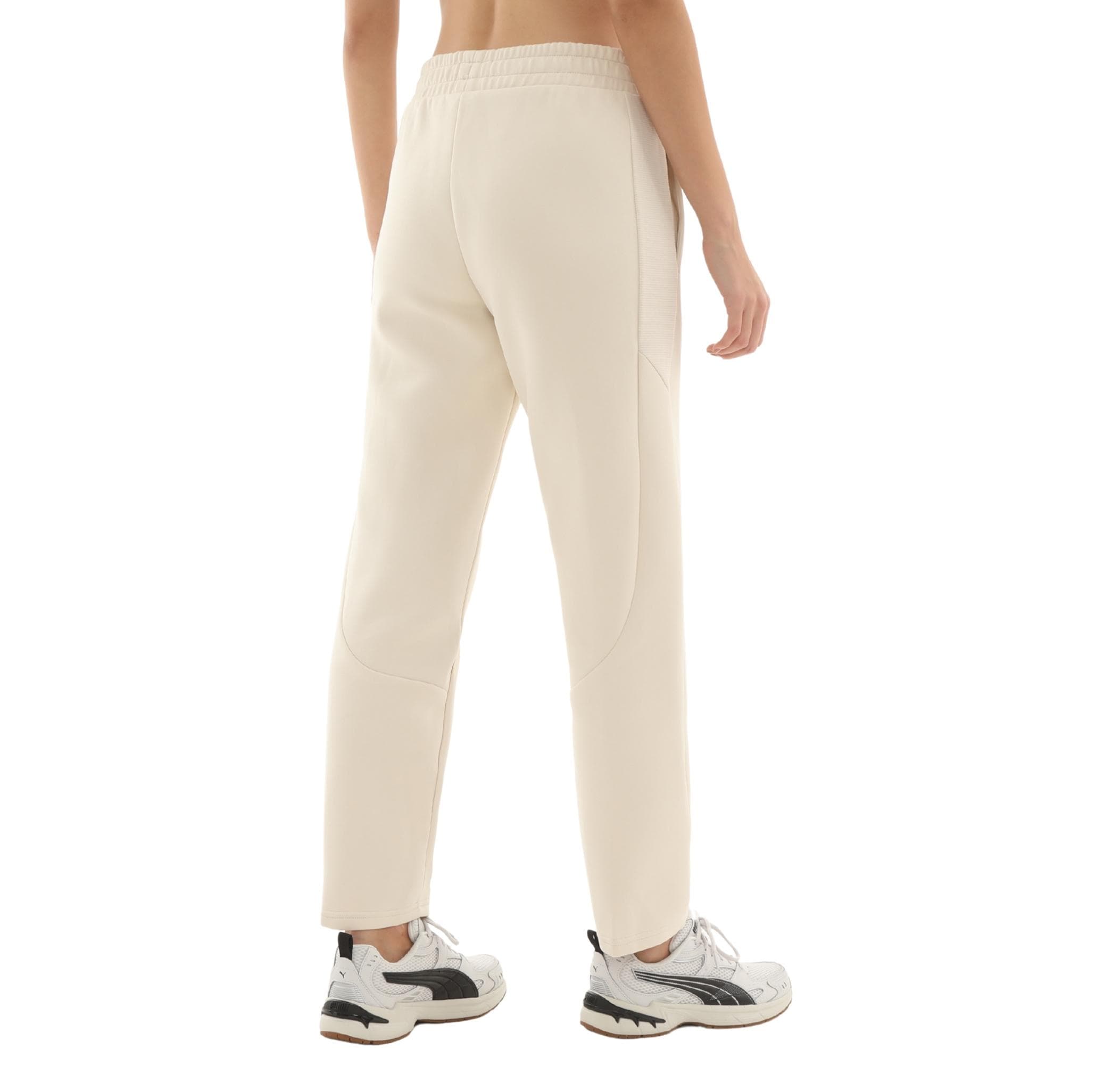 Puma Puma Evostrıpe Sweatpants Kadın Eşofman Altı Krem - 4