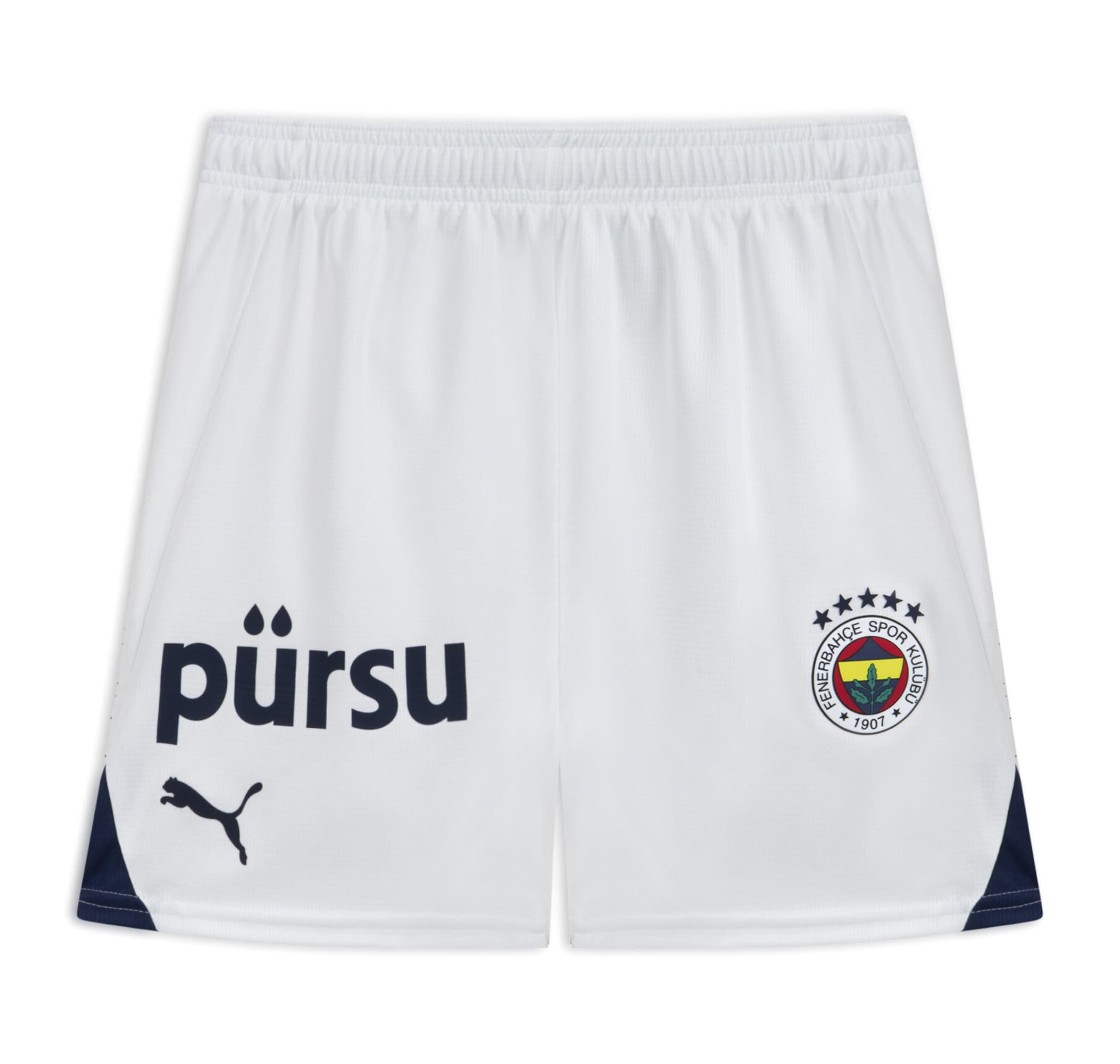 Fenerbahçe Puma Fsk Shorts Replica Jr Çocuk Şort Ve Kapri Beyaz
