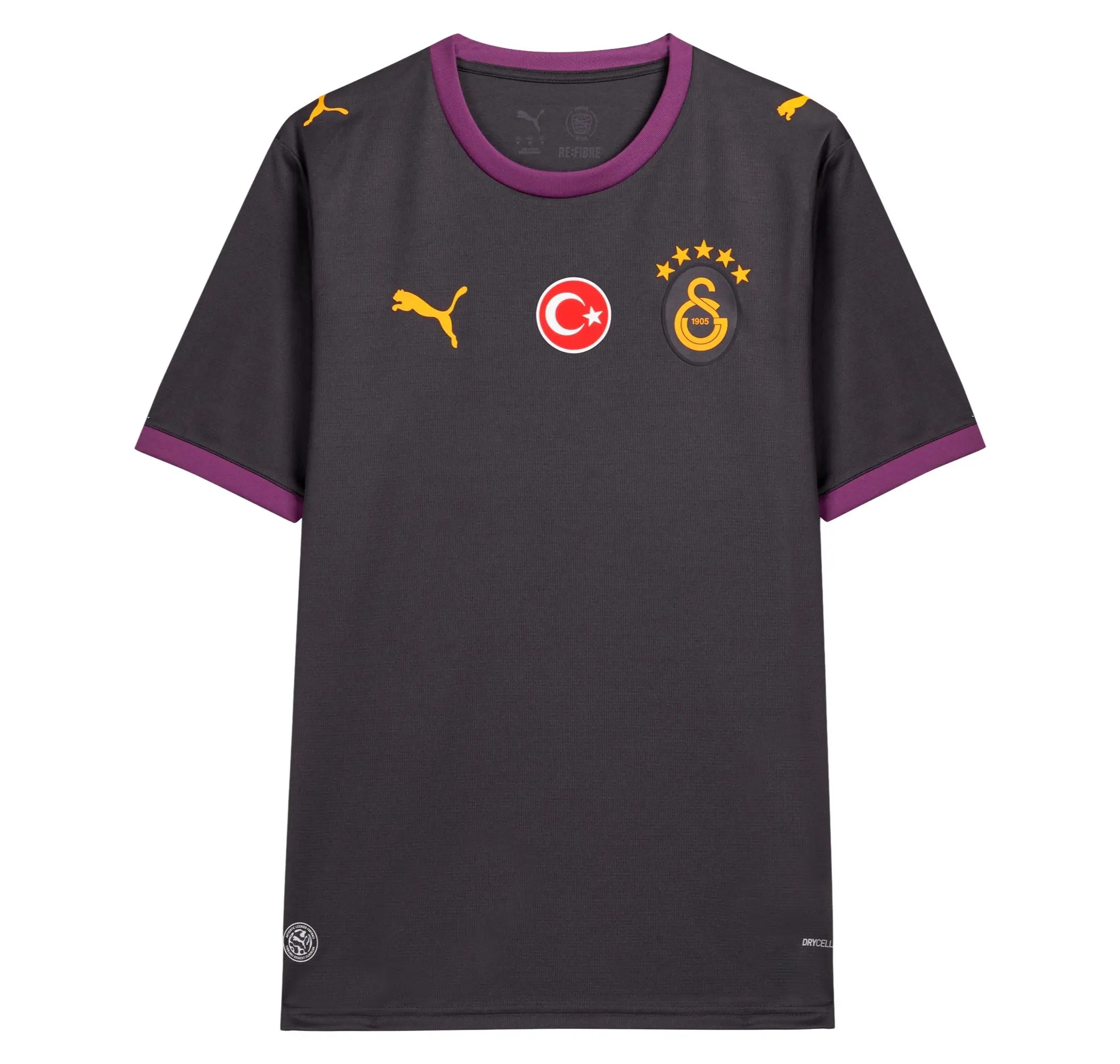 Galatasaray Puma Gs Galatasaray 26-27 Deplasman Erkek Forması Siyah