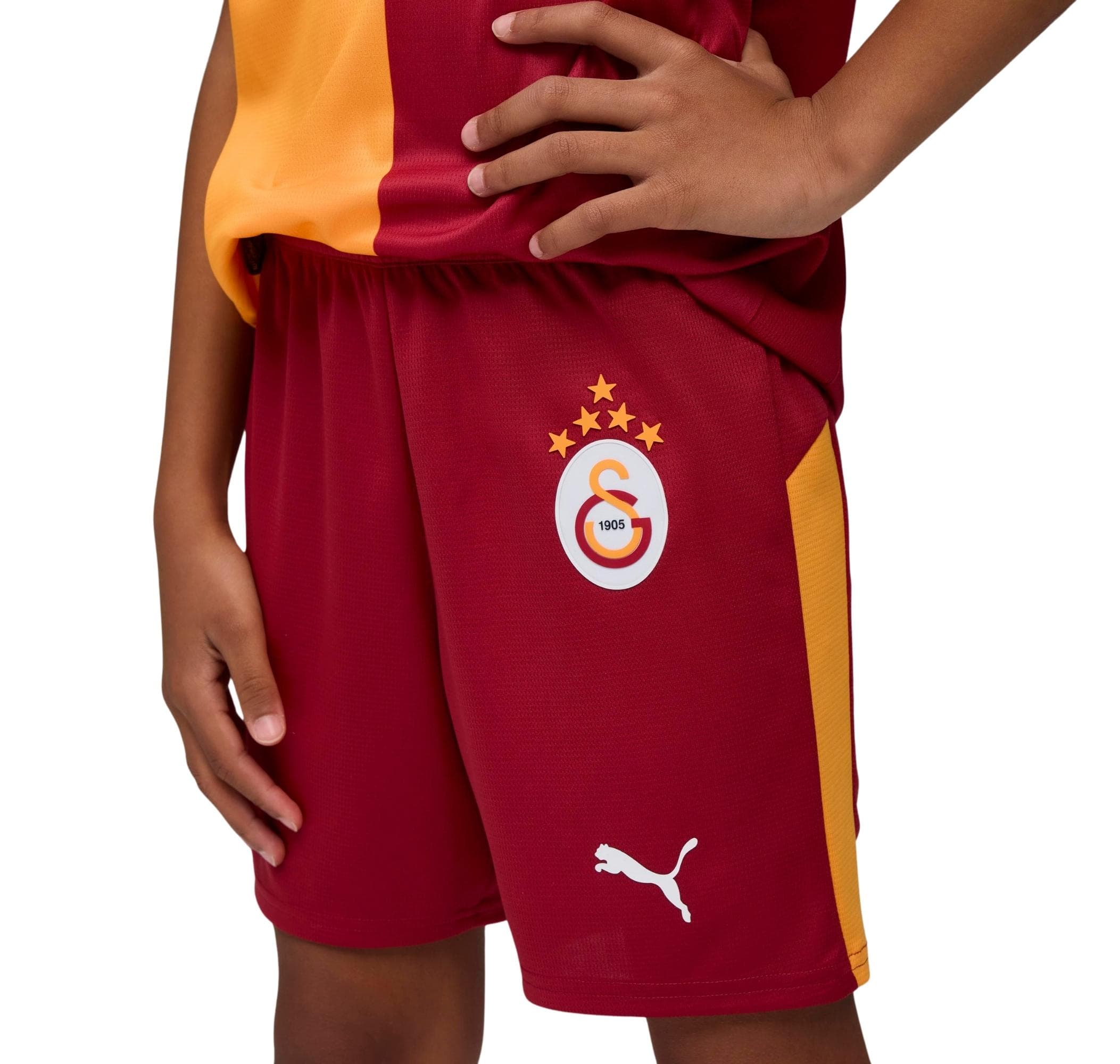 Galatasaray Puma Gsk Galatasaray 25-26 Çocuk Şort Ve Kapri Kırmızı - 5