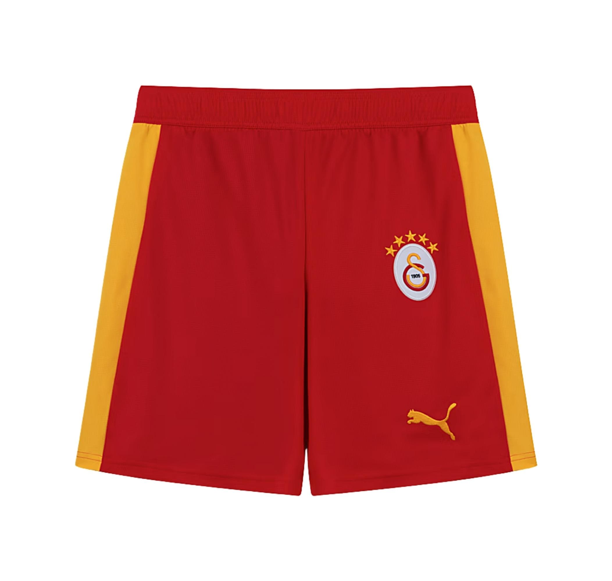 Galatasaray Puma Gs Galatasaray S.k. Retro Erkek Şort Ve Kapri Kırmızı