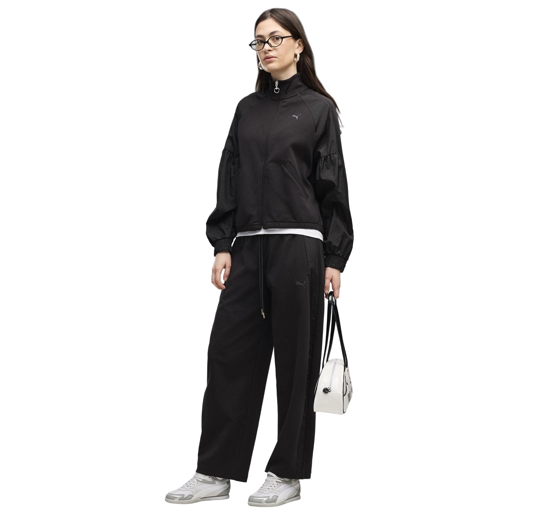 Puma Puma Her Barrel Leg Pants Kadın Eşofman Altı Siyah - 3