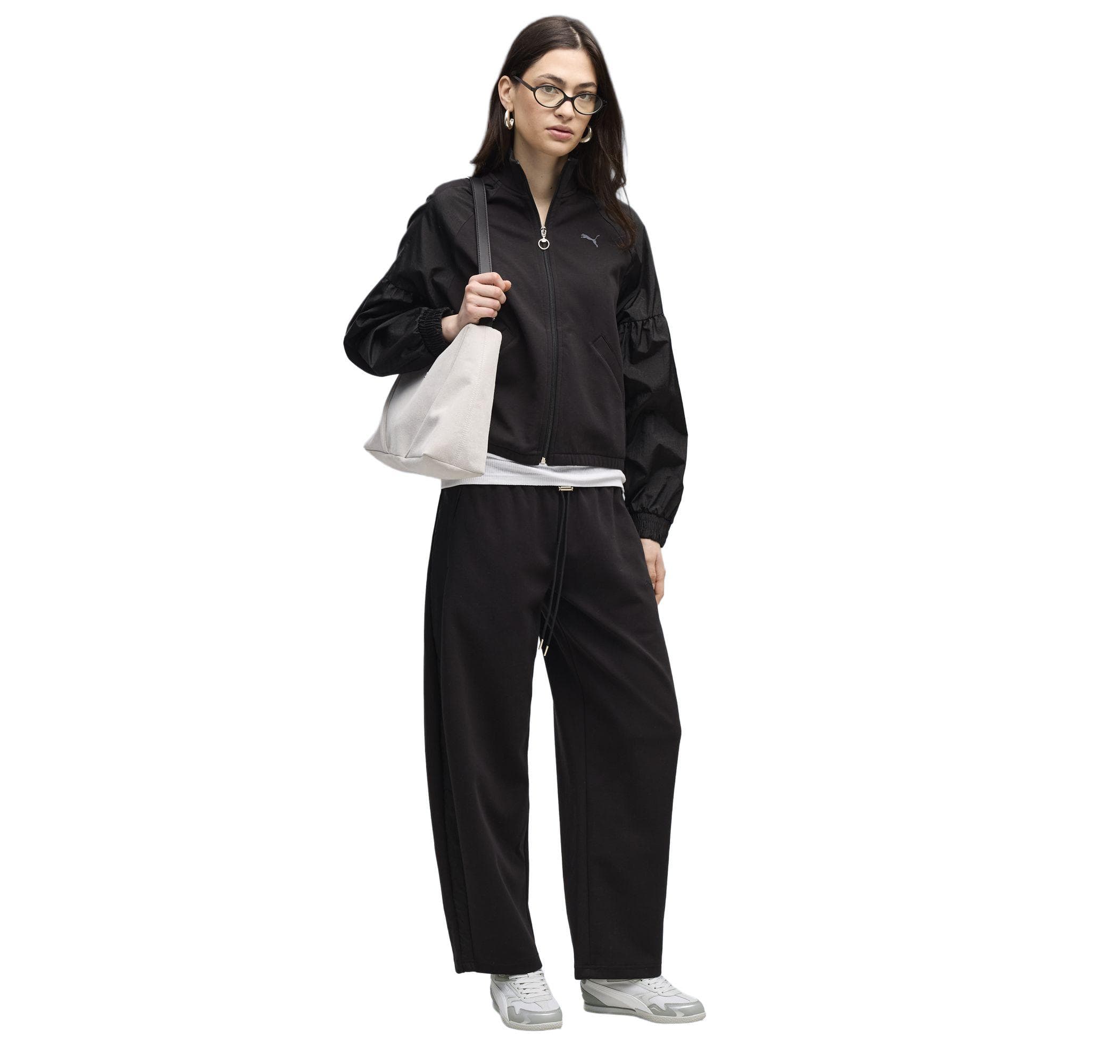 Puma Puma Her Full-Zip Relaxed Jacket Kadın Ceket Siyah - 3