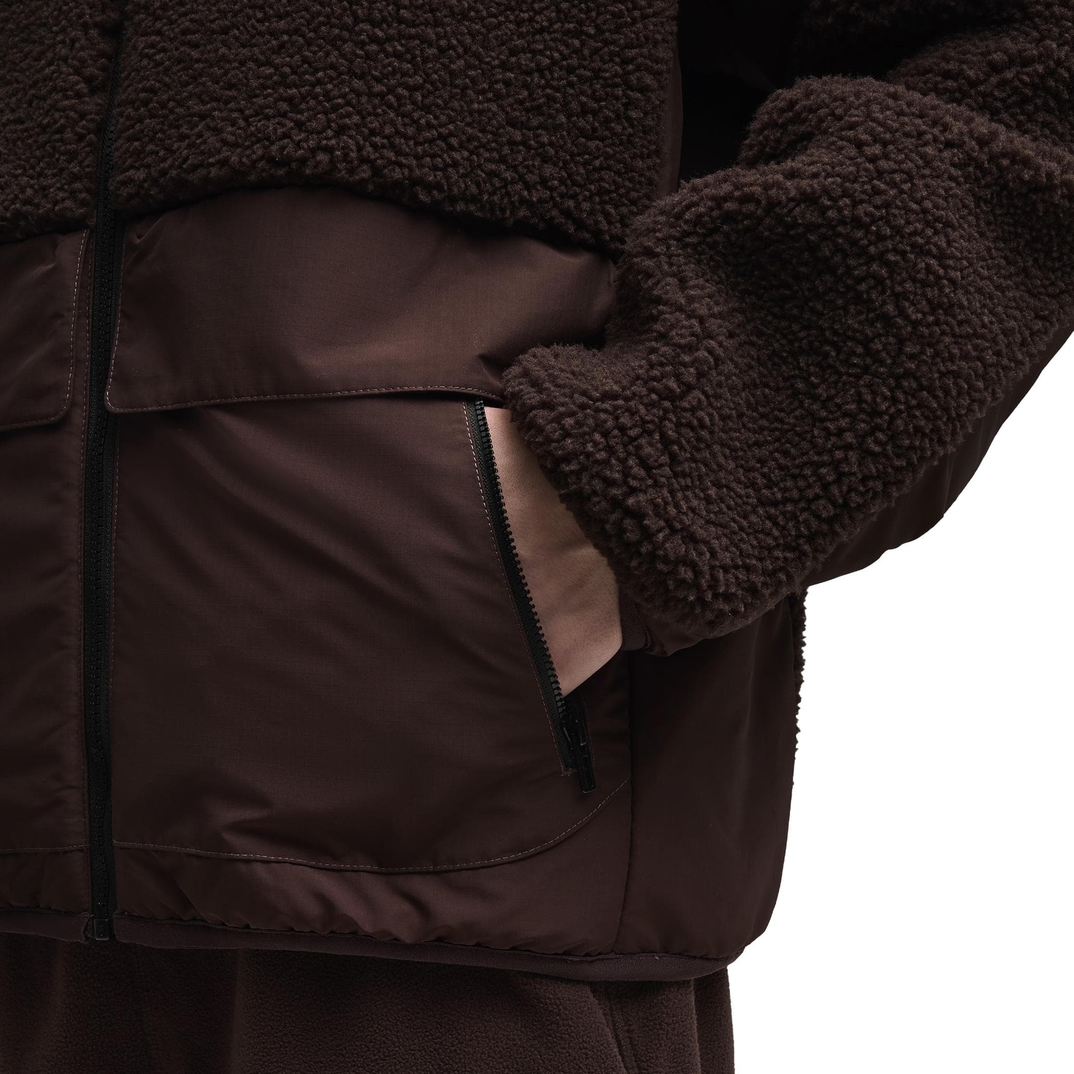 Puma Puma Hybrid Sherpa Jacket M Erkek Ceket Kahve - 2