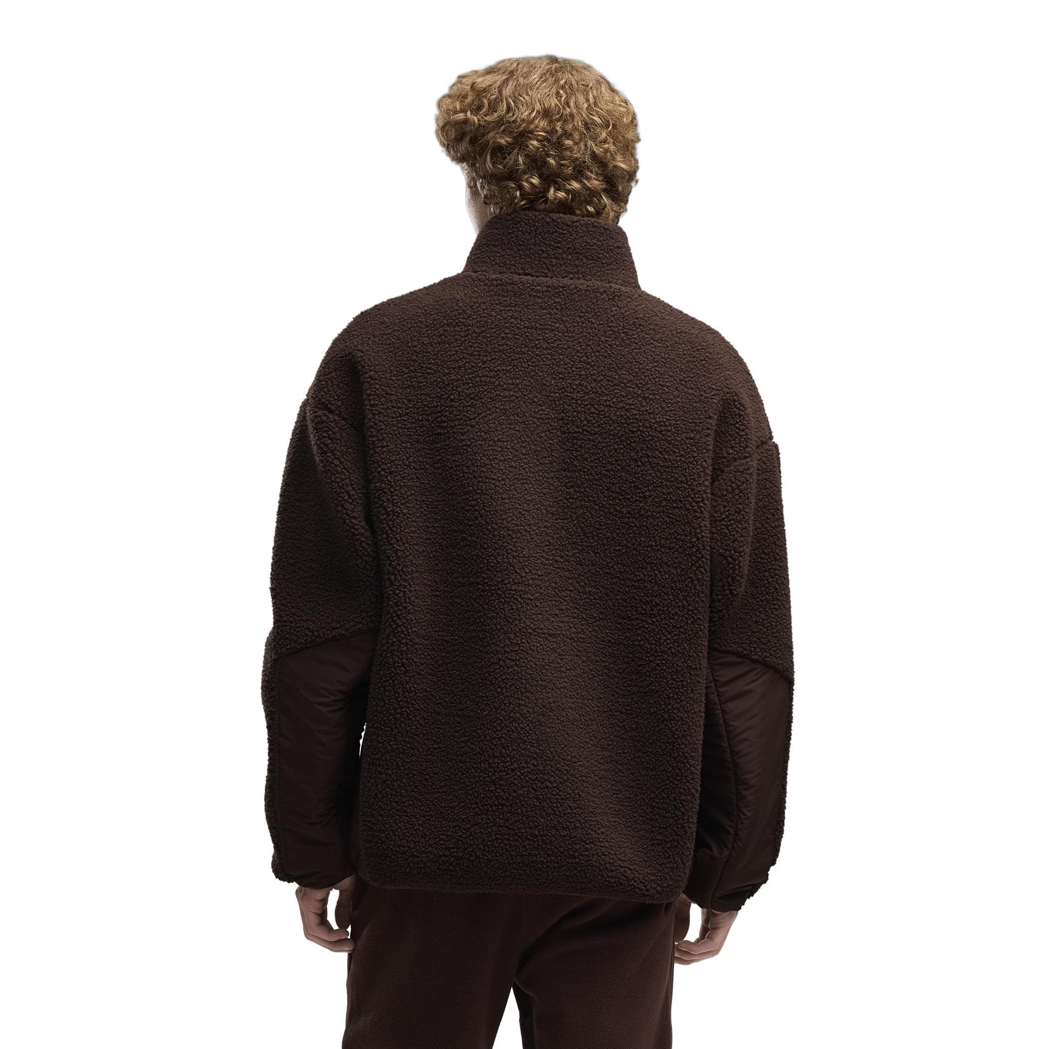 Puma Puma Hybrid Sherpa Jacket M Erkek Ceket Kahve - 4