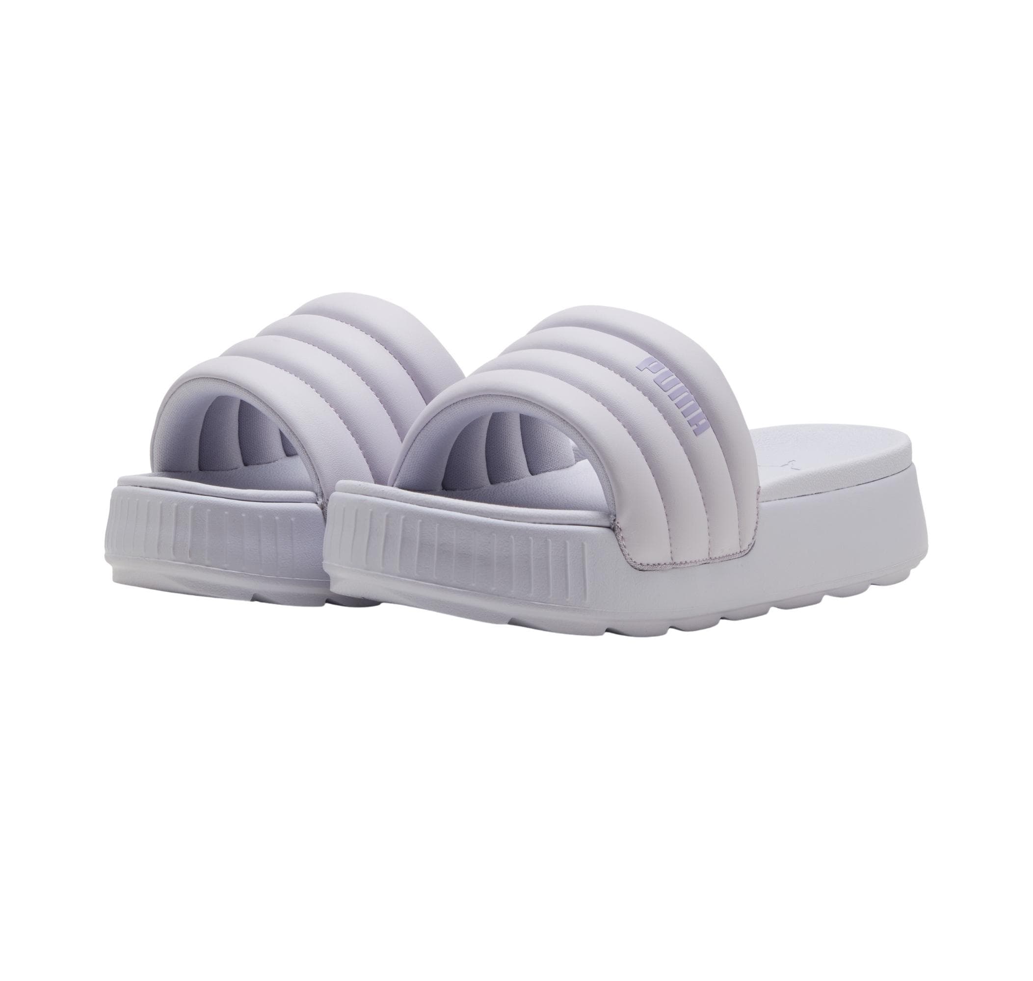 Puma Puma Karmen Slide Puffy Kadın Terlik Mor - 2