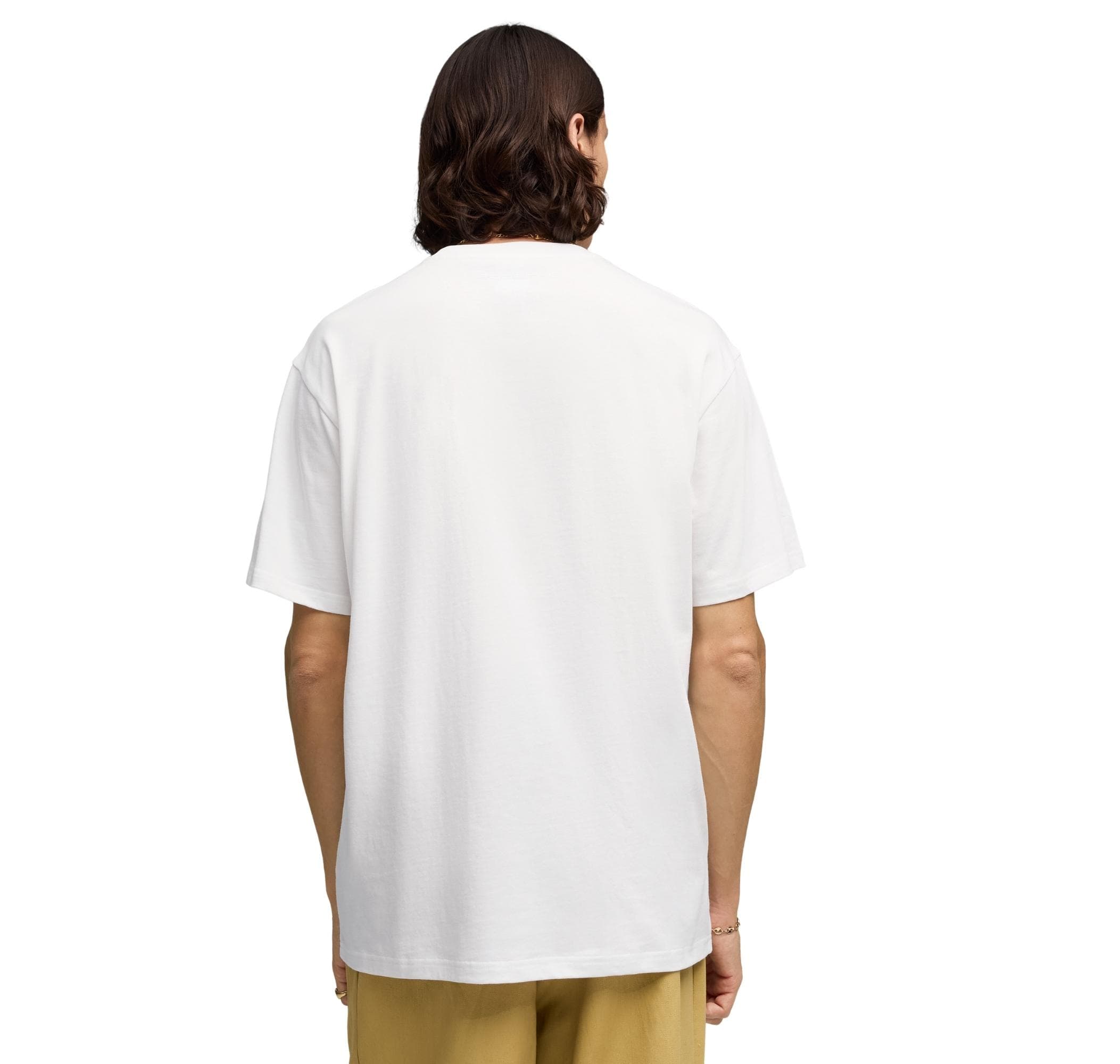 Puma Puma Pl Lifestyle Tee Erkek T-Shirt Beyaz - 3