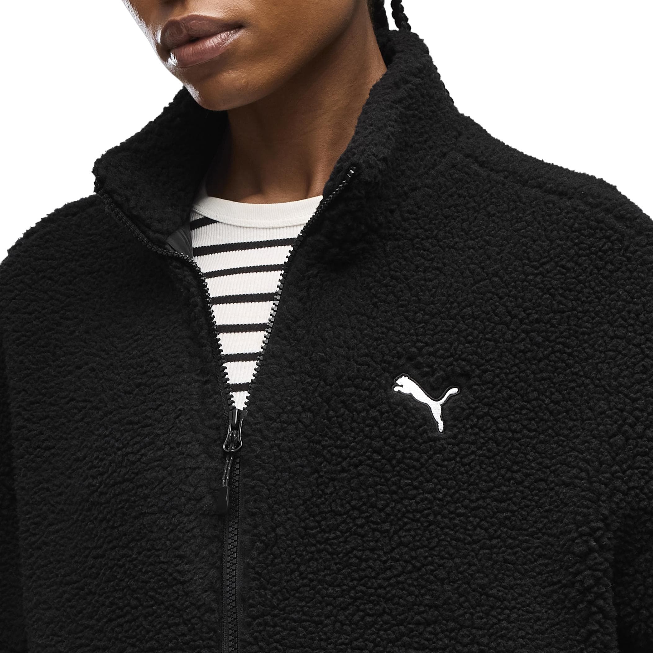 Puma Puma Re:fibre Sherpa Jacket W Kadın Ceket Siyah - 2