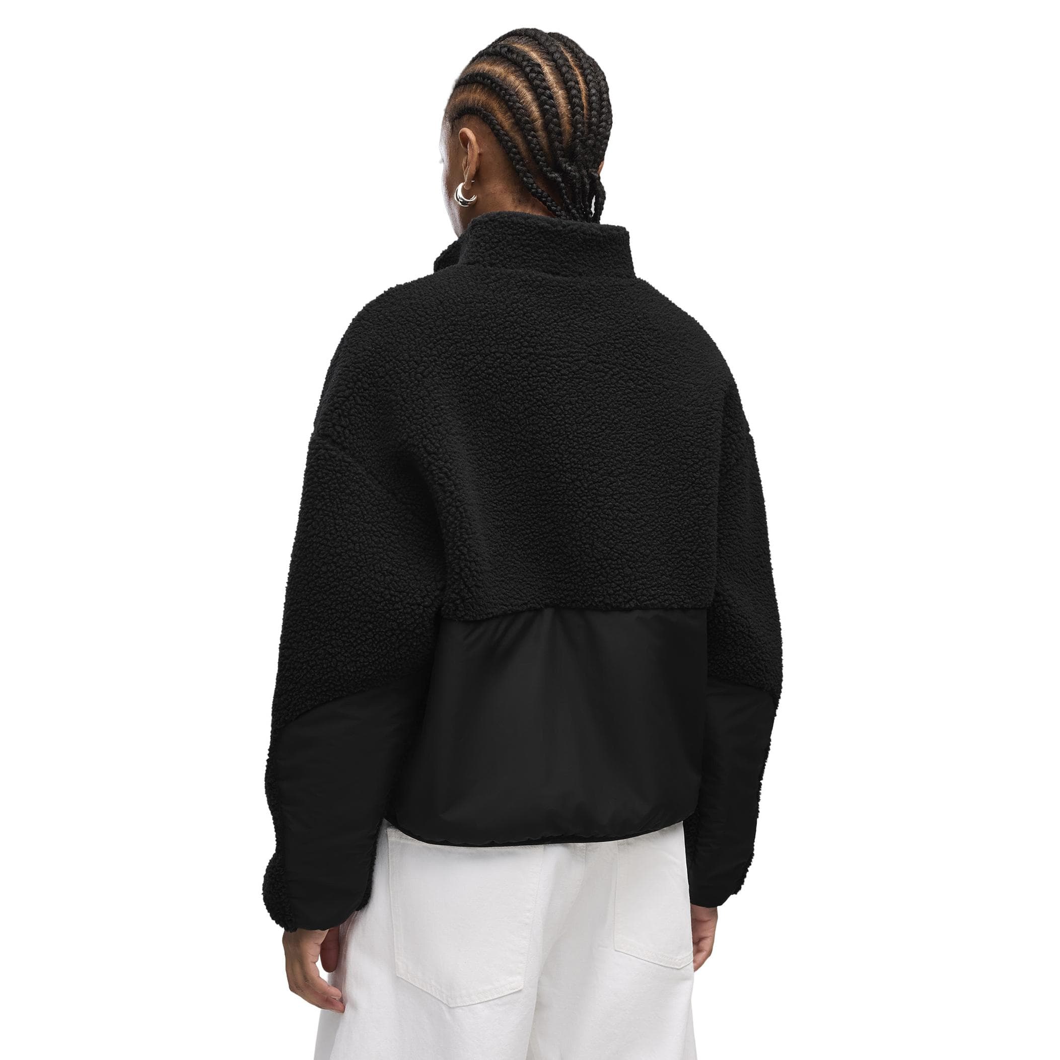 Puma Puma Re:fibre Sherpa Jacket W Kadın Ceket Siyah - 4