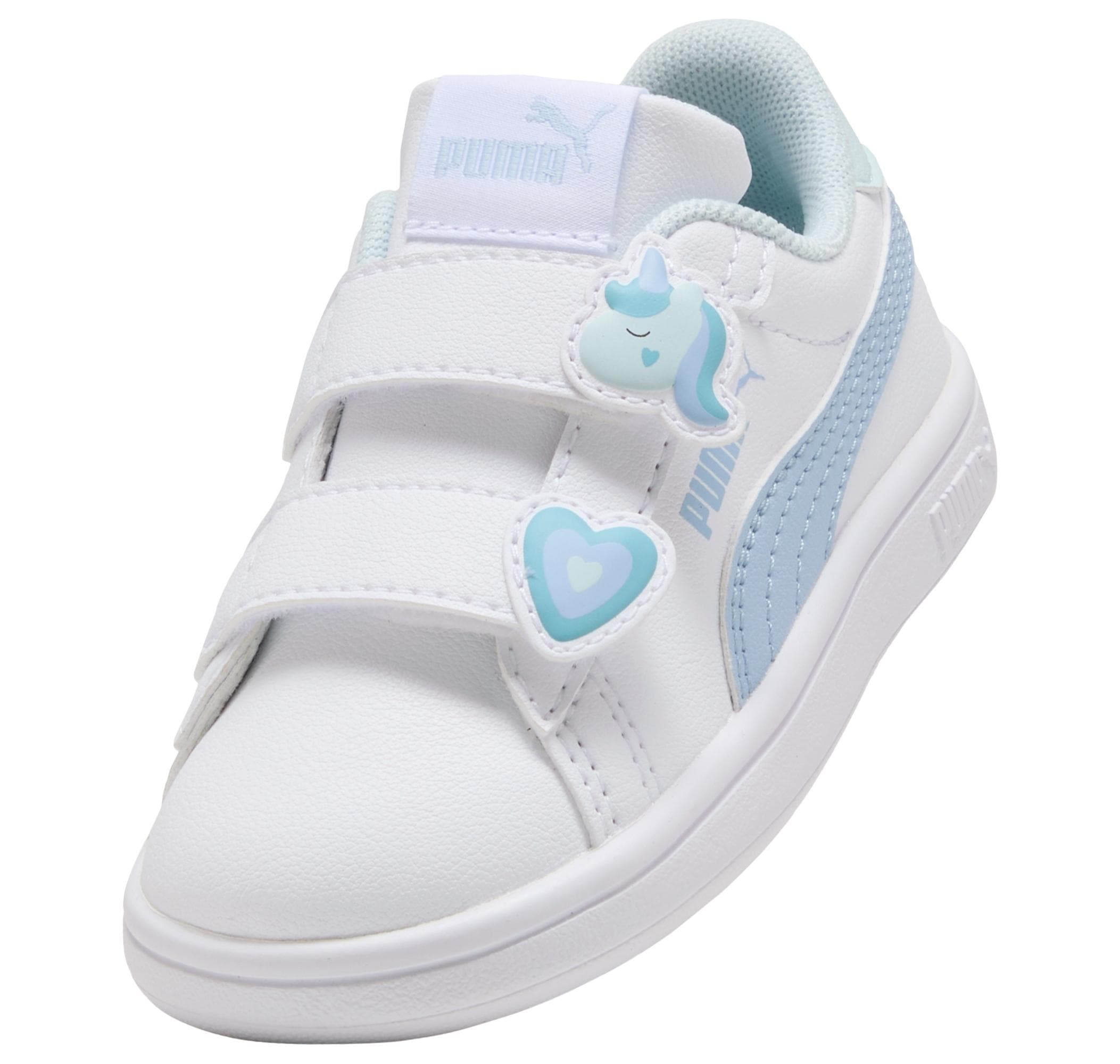 Puma Puma Smash 3.0 Badges V Inf Bebek Spor Ayakkabı Beyaz - 3