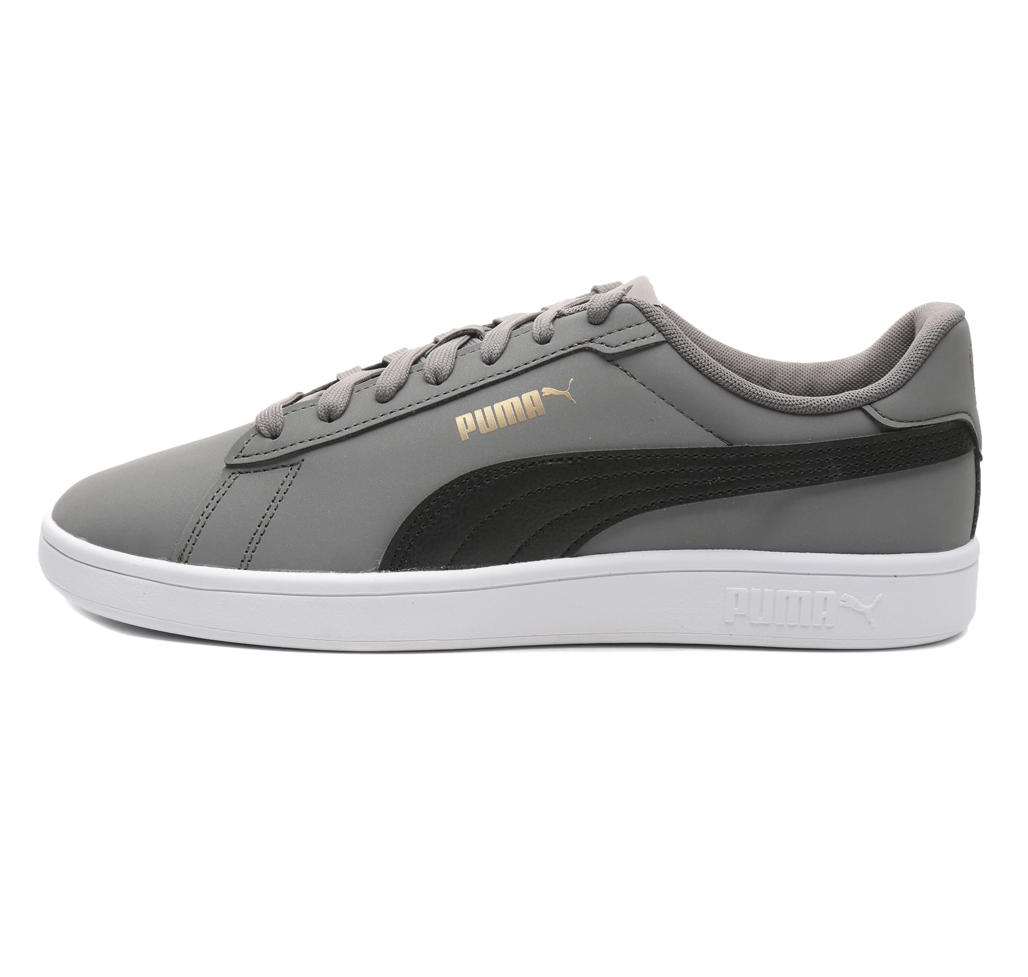 Puma Puma Smash 3.0 Buck Erkek Spor Ayakkabı Gri