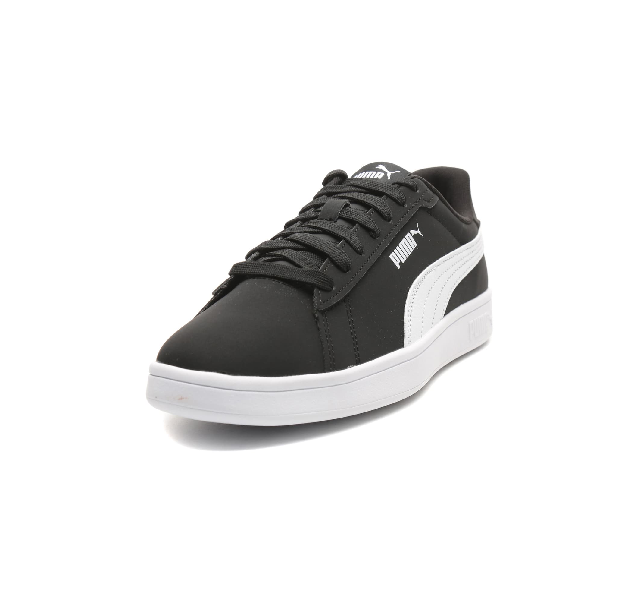 Puma Puma Smash 3.0 Buck Erkek Spor Ayakkabı Siyah - 2