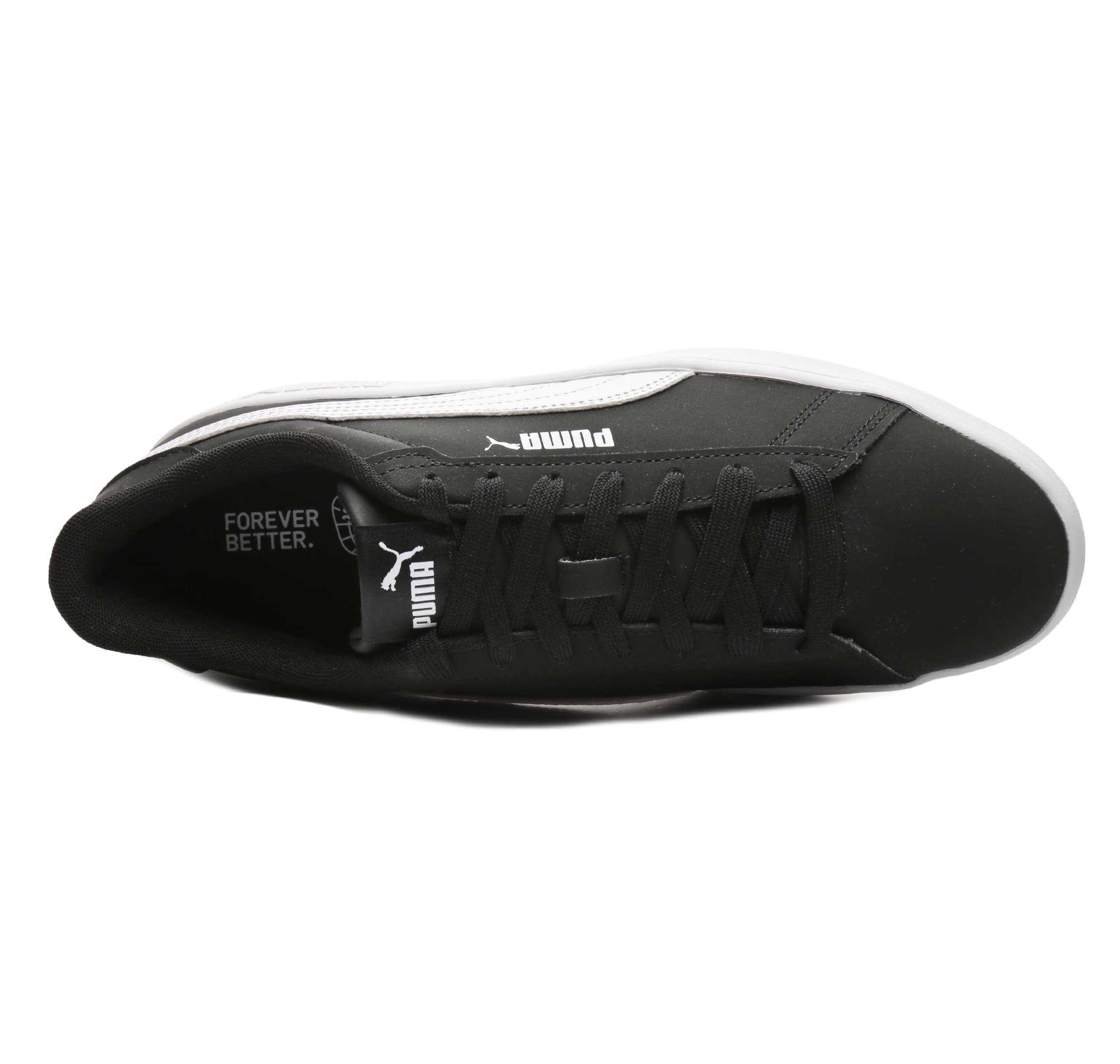 Puma Puma Smash 3.0 Buck Erkek Spor Ayakkabı Siyah - 5