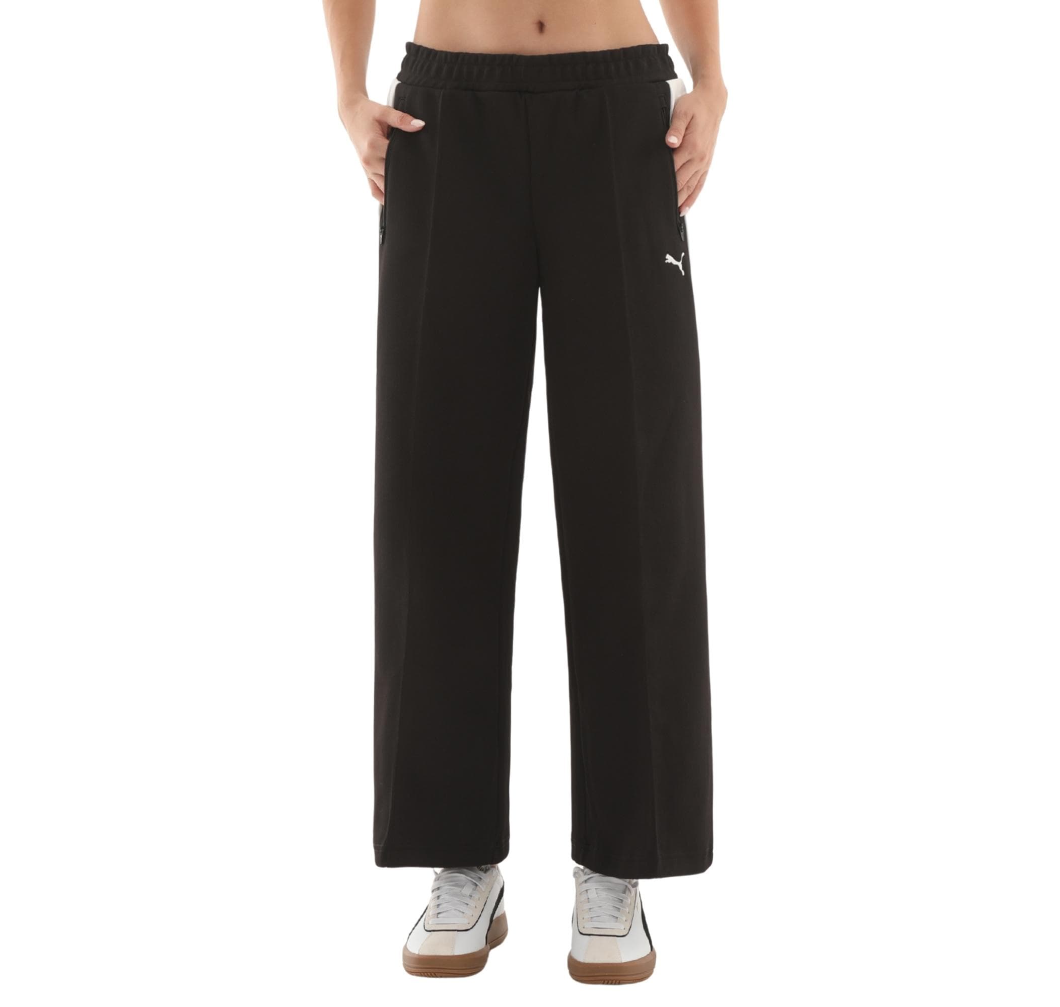 Puma Puma T7 Low Rise Track Pants Kadın Eşofman Altı Siyah