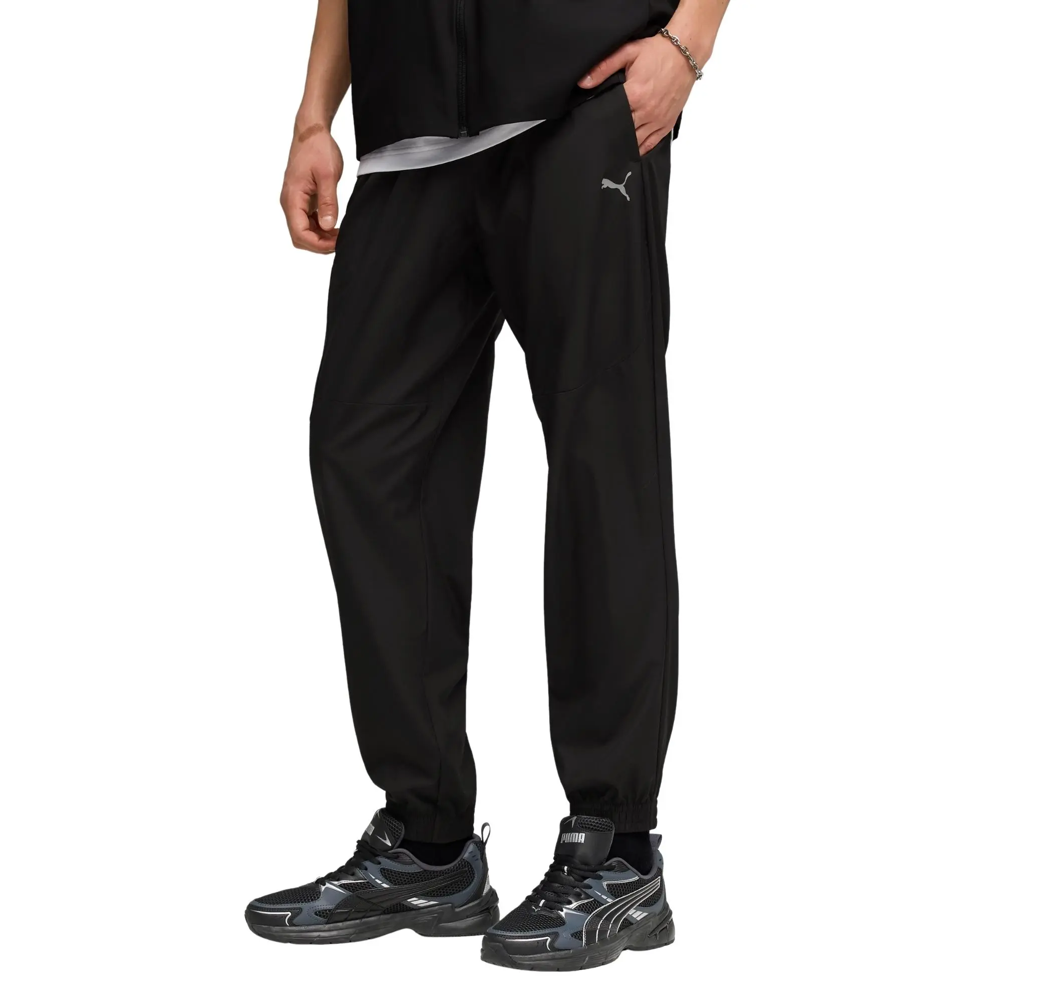 Puma Puma Tech Woven Cargo Pants Erkek Pantolon Siyah - 2