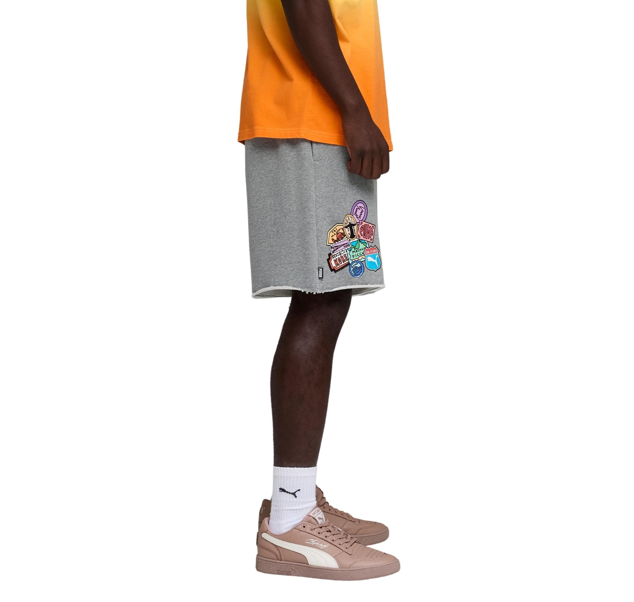 Puma Puma The Atw Dylan Terry Short Erkek Şort Ve Kapri Gri - 2