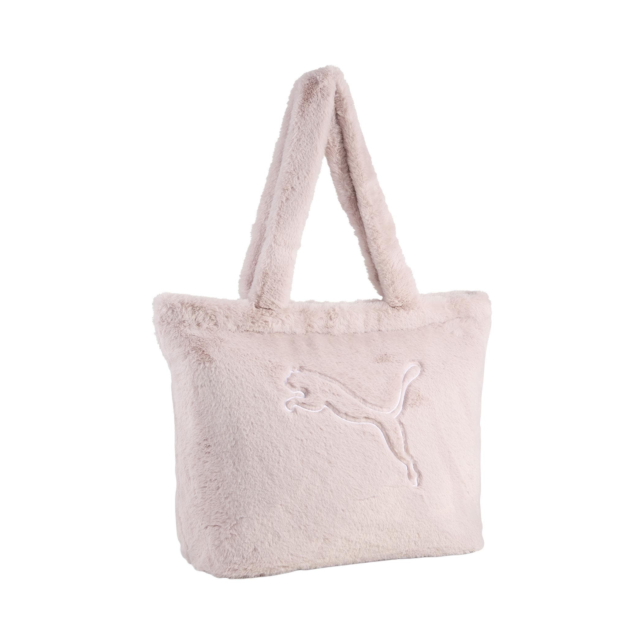 Puma Puma Up Faux Fur Shopper Çanta Pembe
