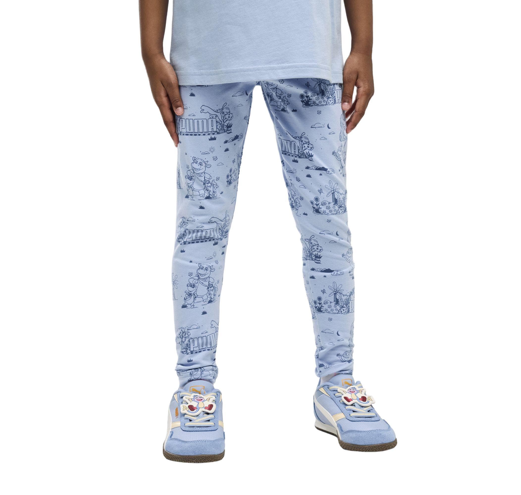 Puma Puma X Dora Leggings Çocuk Tayt Açık Mavi