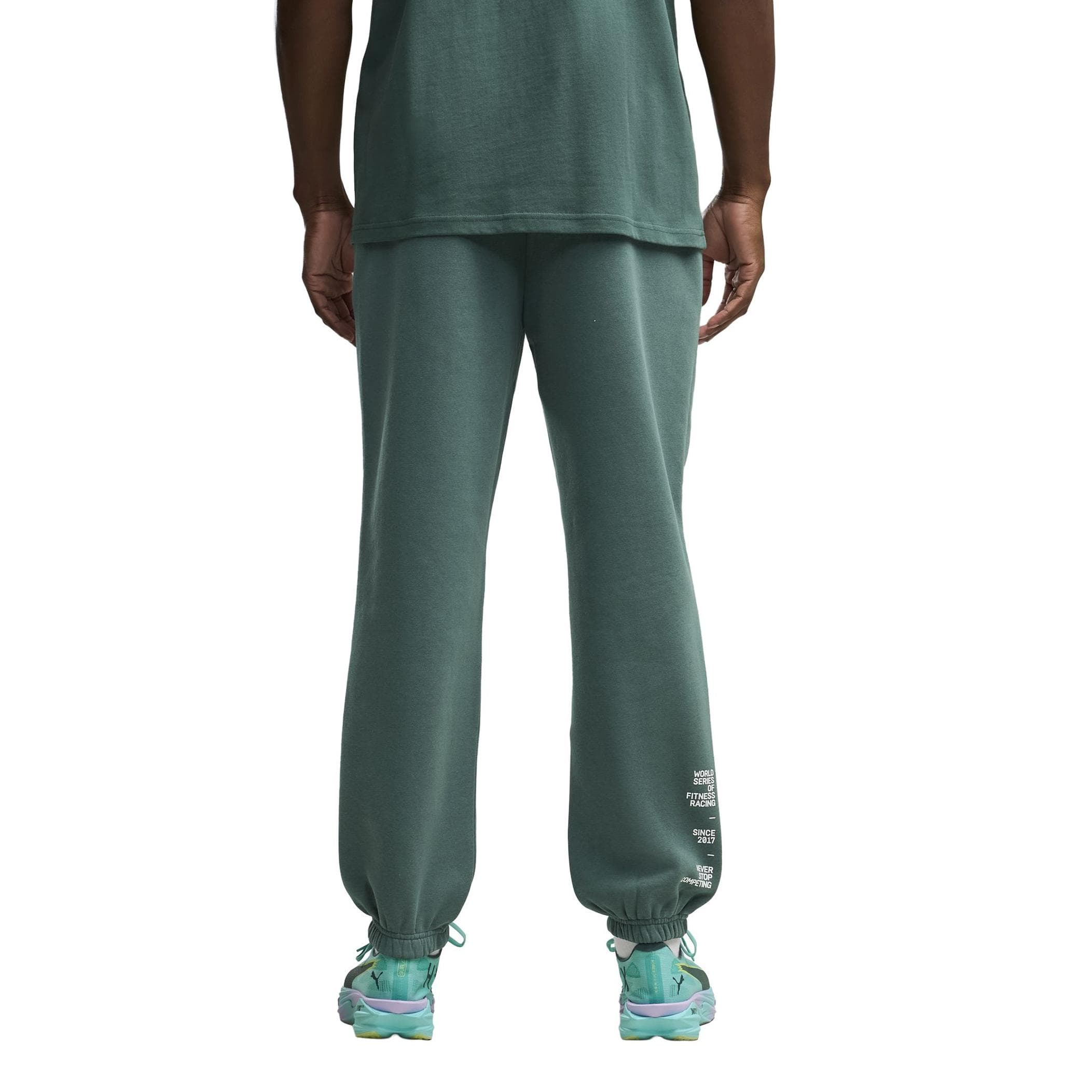 Puma Puma X Hyrox Fleece Sweatpant Erkek Eşofman Altı Yeşil - 2