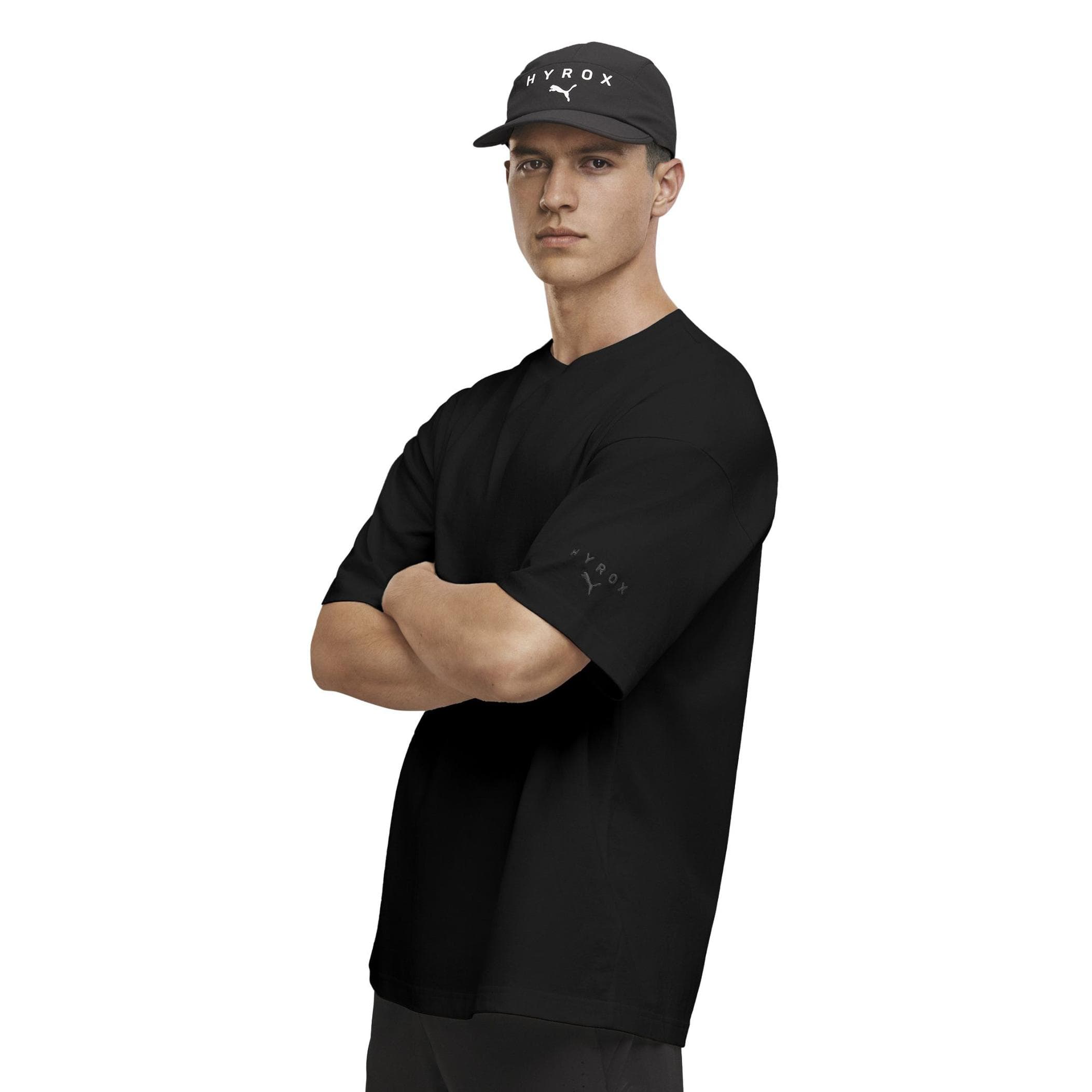 Puma Puma X Hyrox M Cıty Lıfestyle Tee Erkek T-Shirt Siyah
