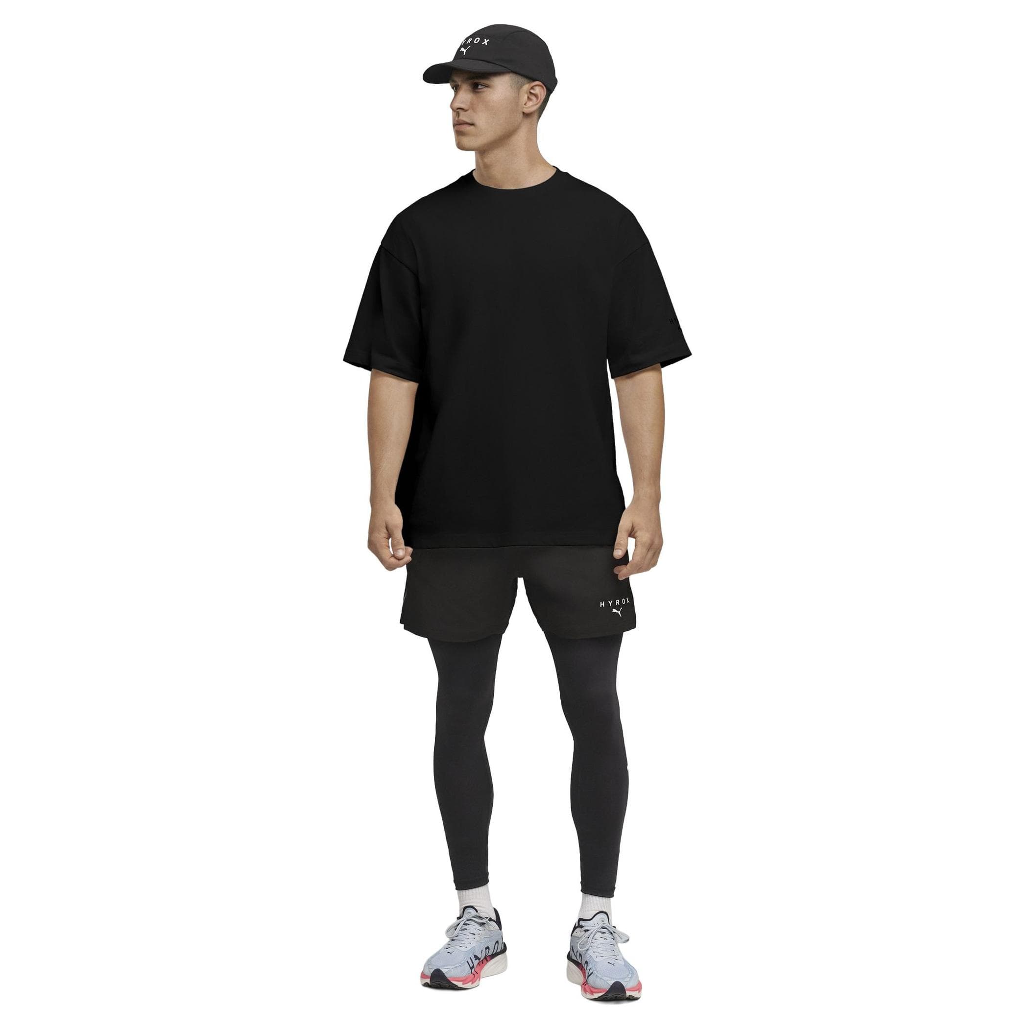 Puma Puma X Hyrox M Cıty Lıfestyle Tee Erkek T-Shirt Siyah - 2