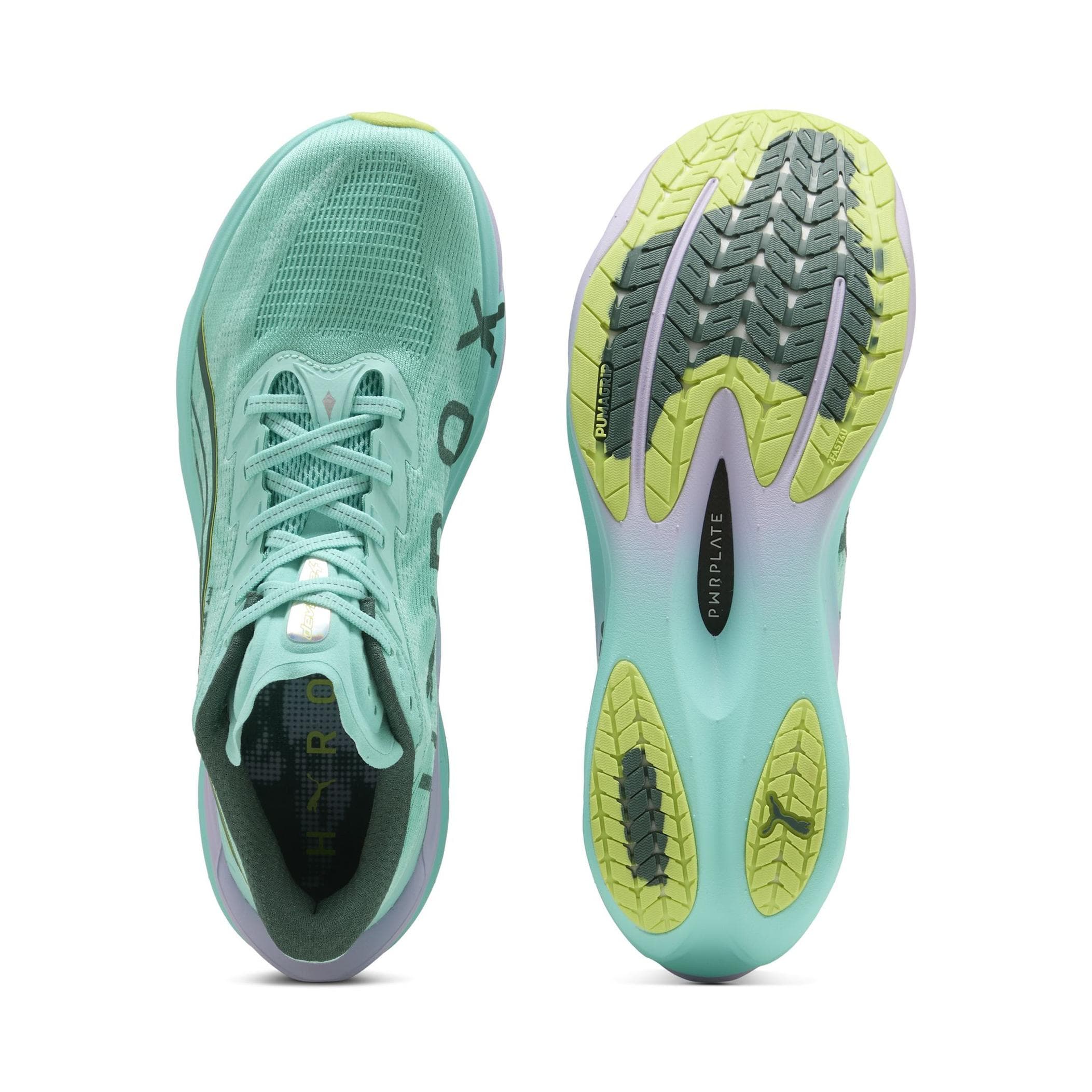 Puma Puma X Hyrox M Deviate Nıtro 4 Erkek Spor Ayakkabı Yeşil - 3