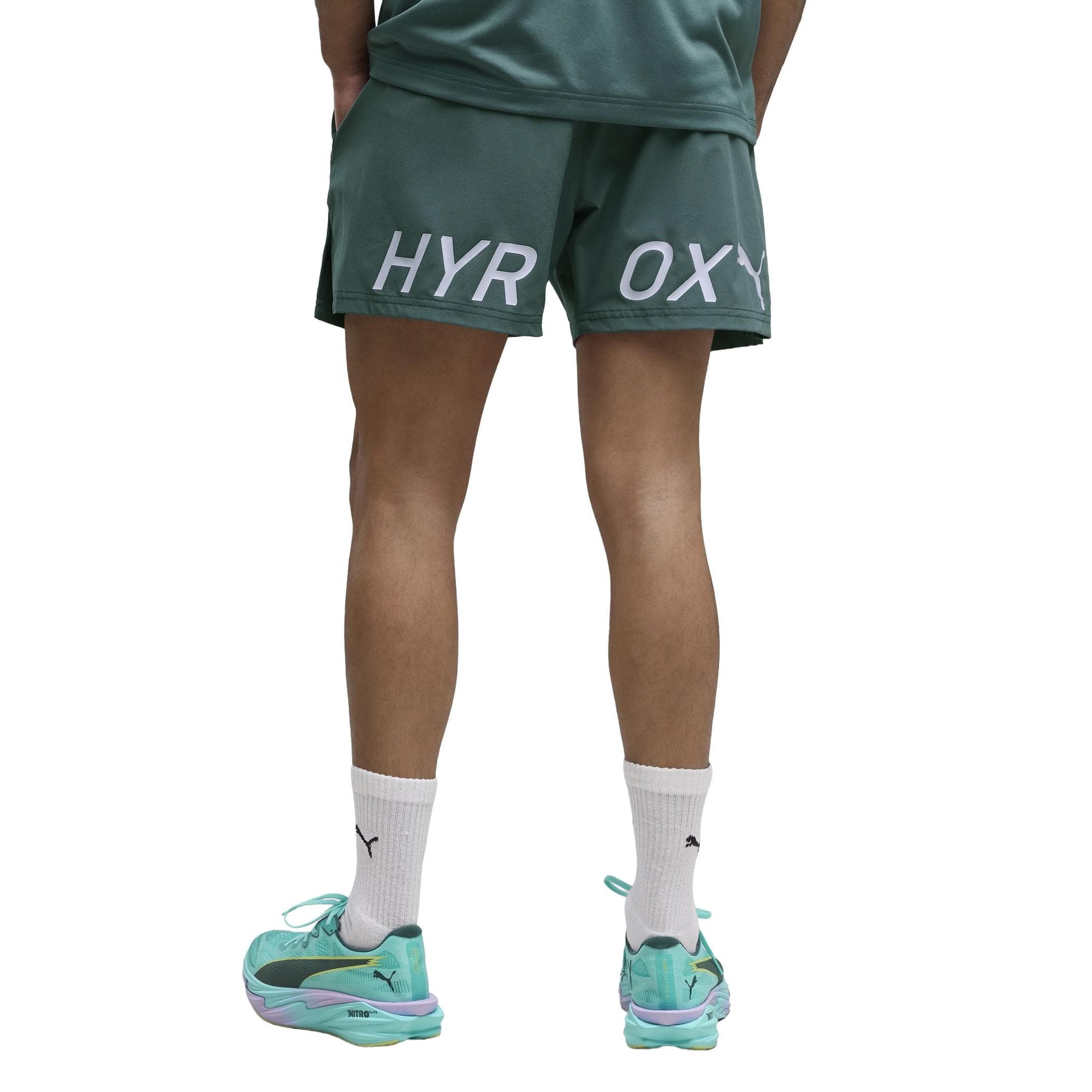 Puma Puma X Hyrox M Pwrmode 5 Short Erkek Şort Ve Kapri Yeşil - 2