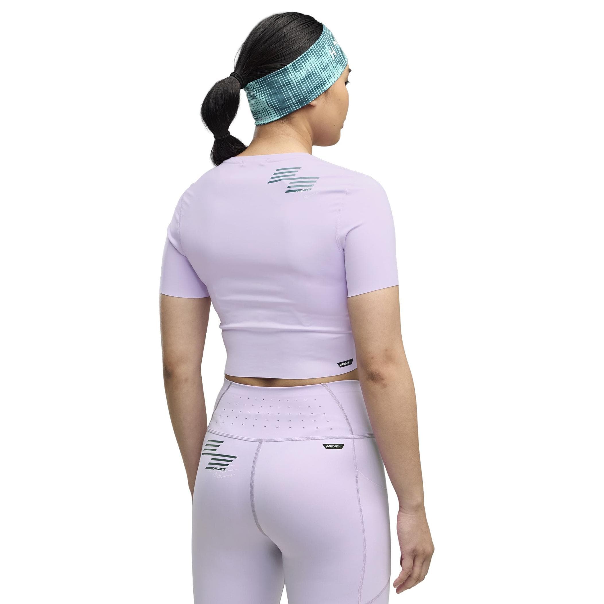 Puma Puma X Hyrox W Pwrmode Crop Tee Kadın Şort Ve Kapri Mor - 2