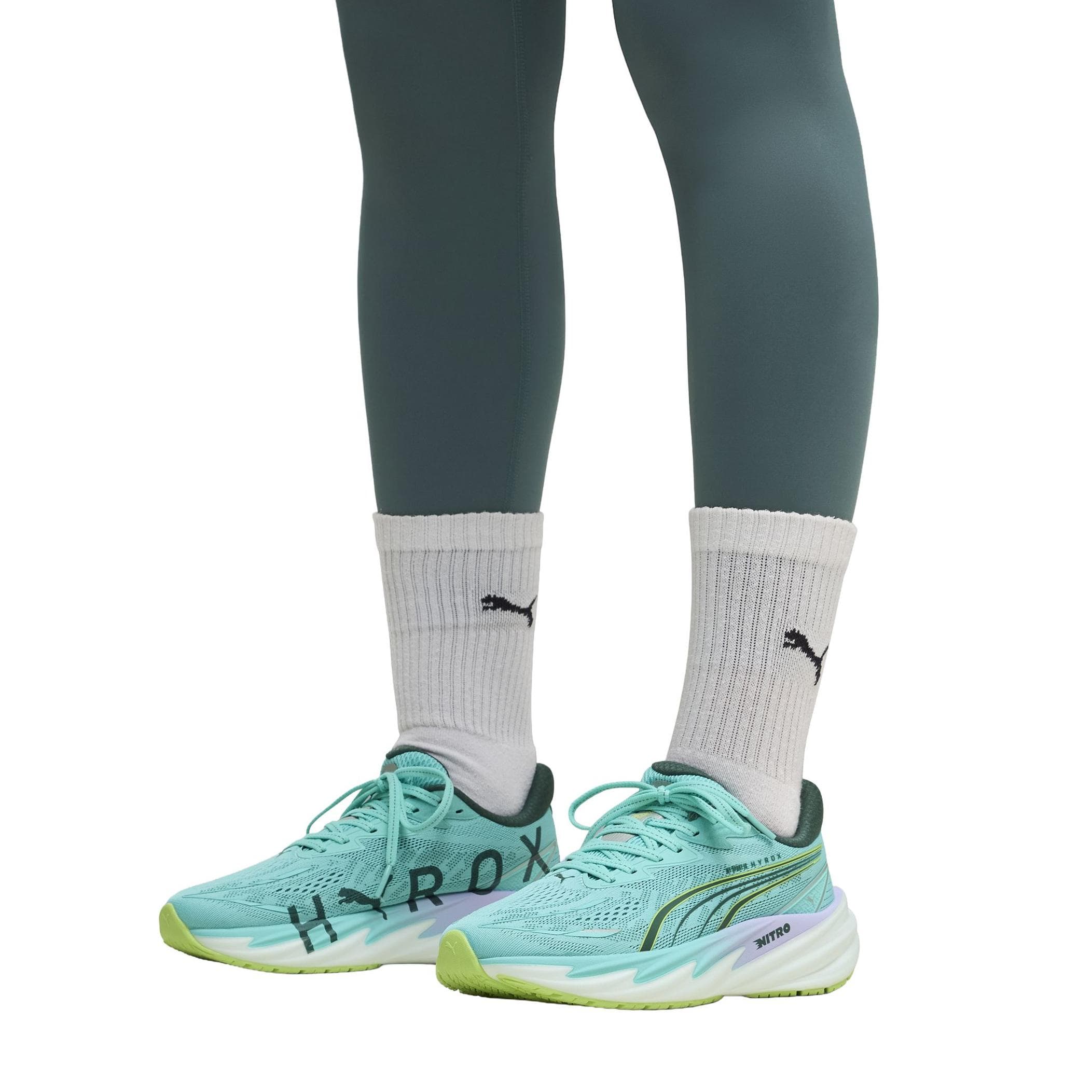 Puma Puma X Hyrox W Velocity Nıtro 5 Kadın Spor Ayakkabı Yeşil - 7