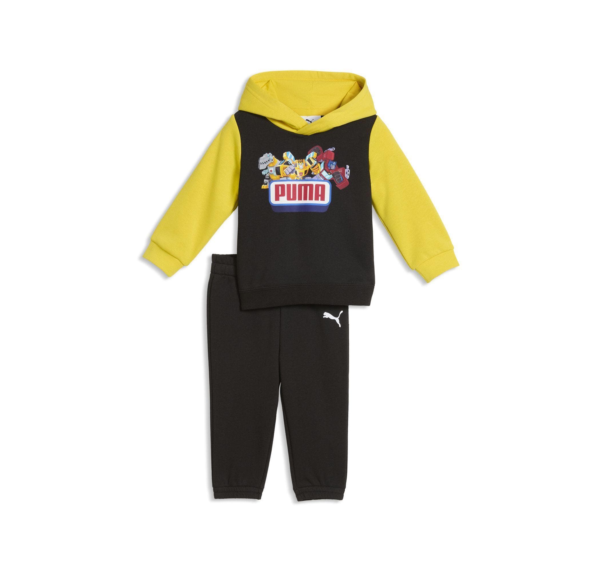Puma Puma X Trnsfrmrs Mınıcat Set Bebek Eşofman Takımı Siyah