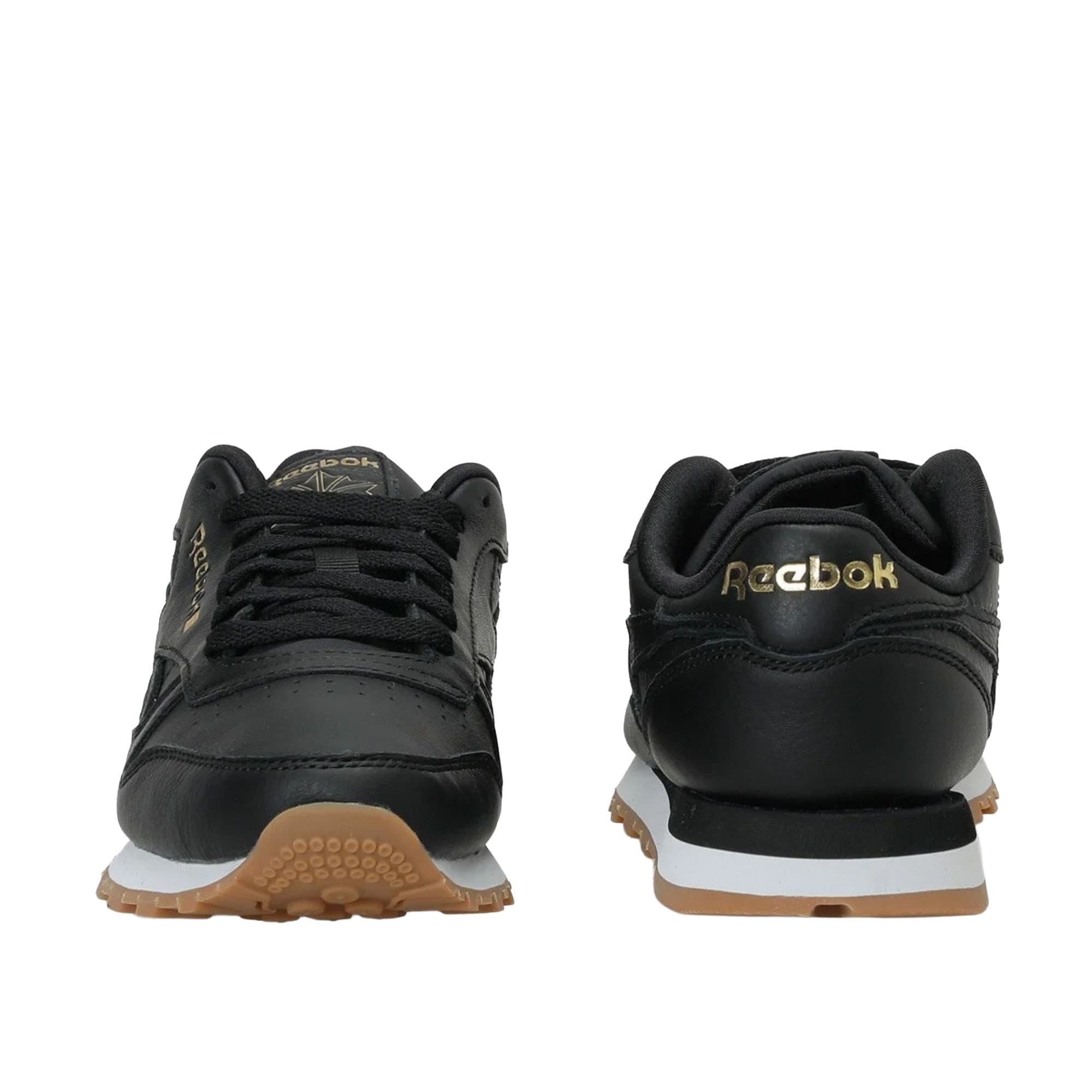 Reebok Reebok 6W Classıc Leather Kadın Spor Ayakkabı Siyah - 4