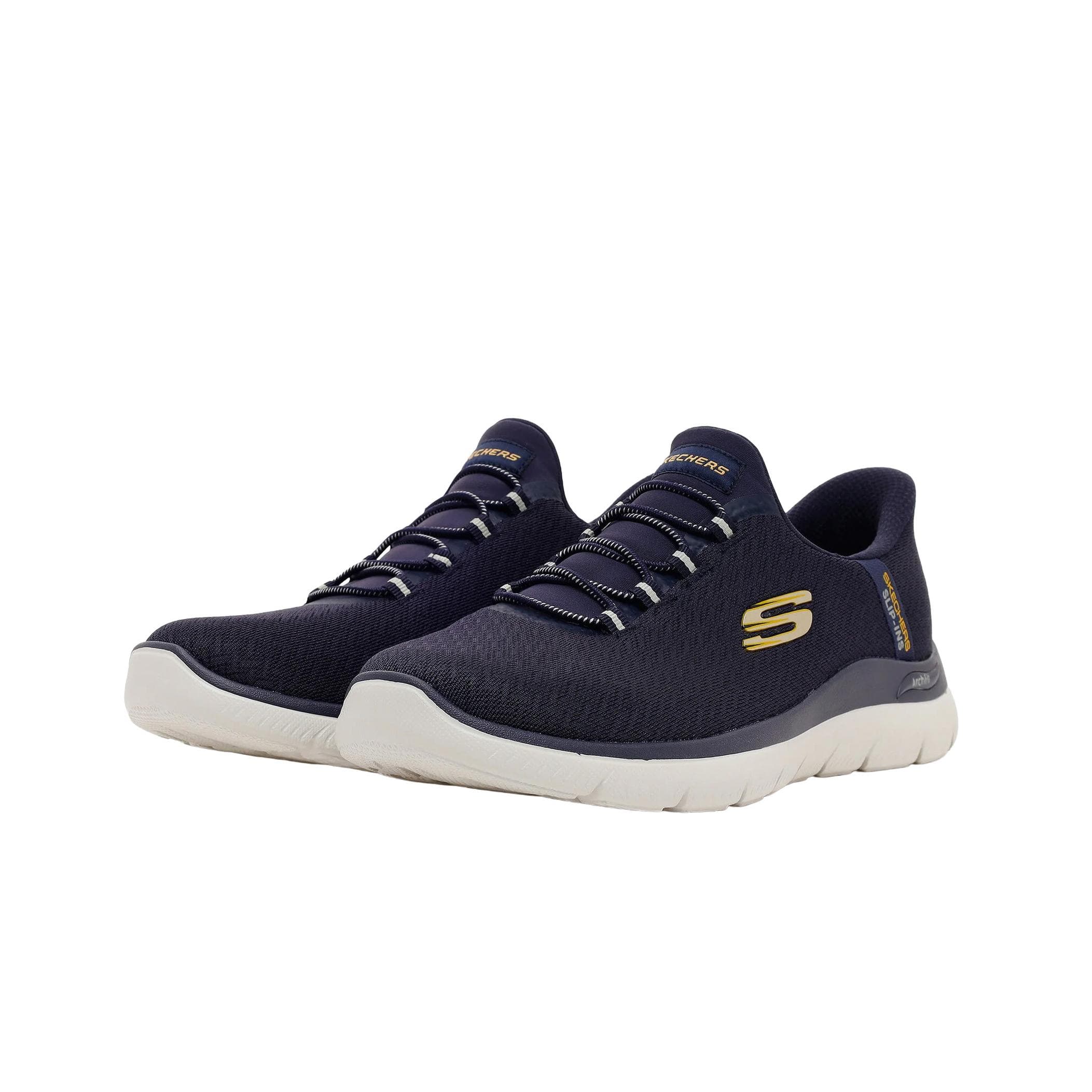 Skechers Skechers Arch Fıt Summıts Erkek Spor Ayakkabı Siyah - 3