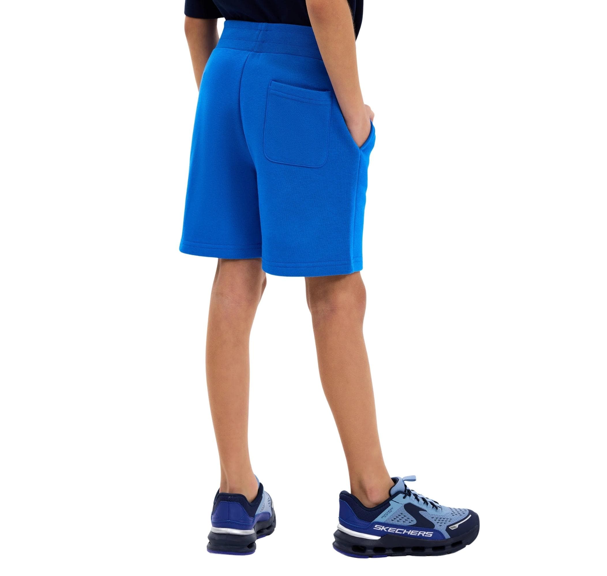 Skechers Skechers B Lw Fleece Sweat Short Çocuk Şort Ve Kapri Mavi - 3