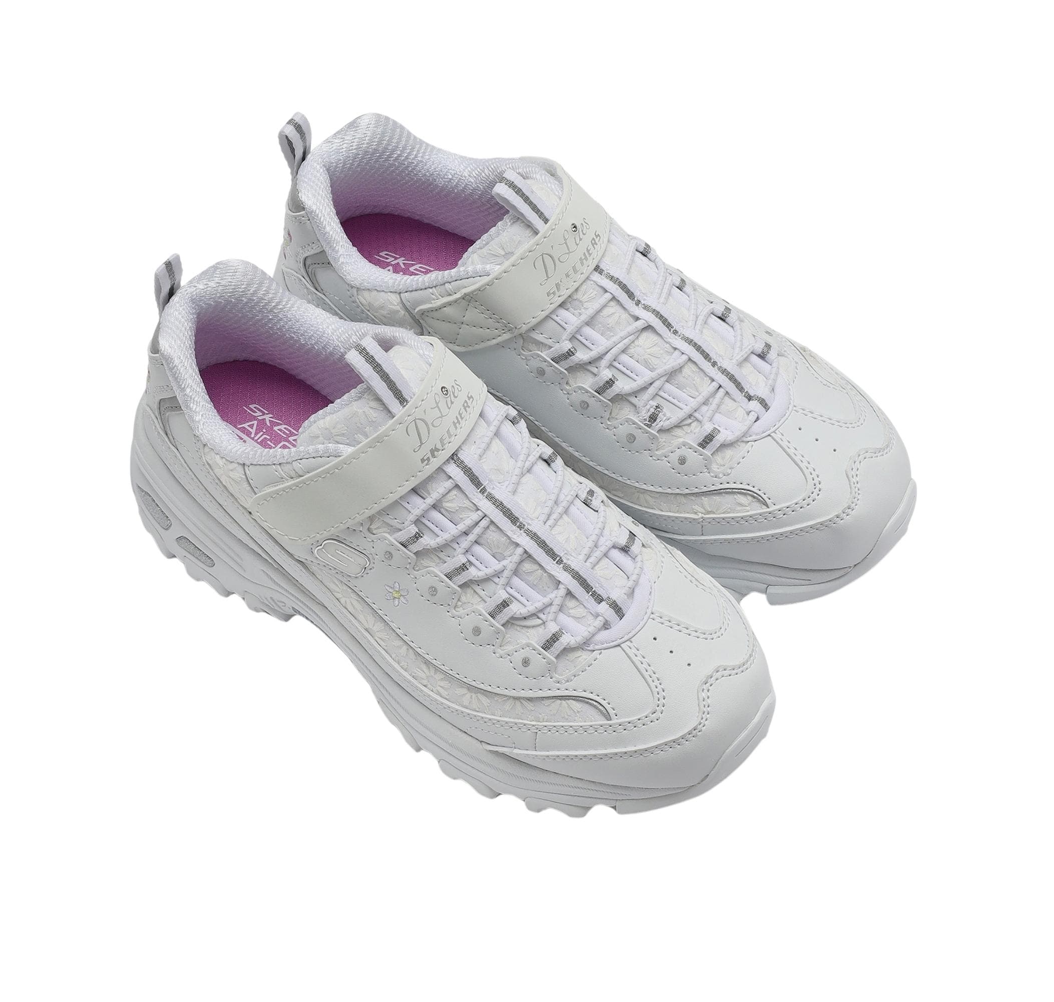 Skechers Skechers D'lıtes Çocuk Spor Ayakkabı Beyaz - 3