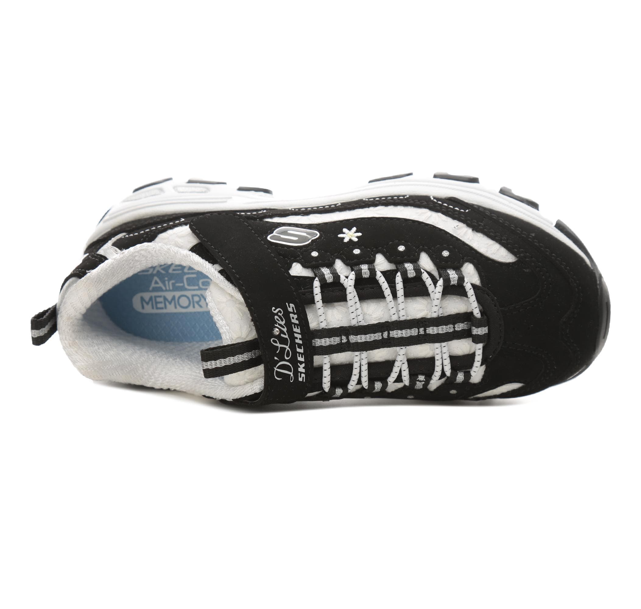 Skechers Skechers D'lıtes Çocuk Spor Ayakkabı Siyah - 5