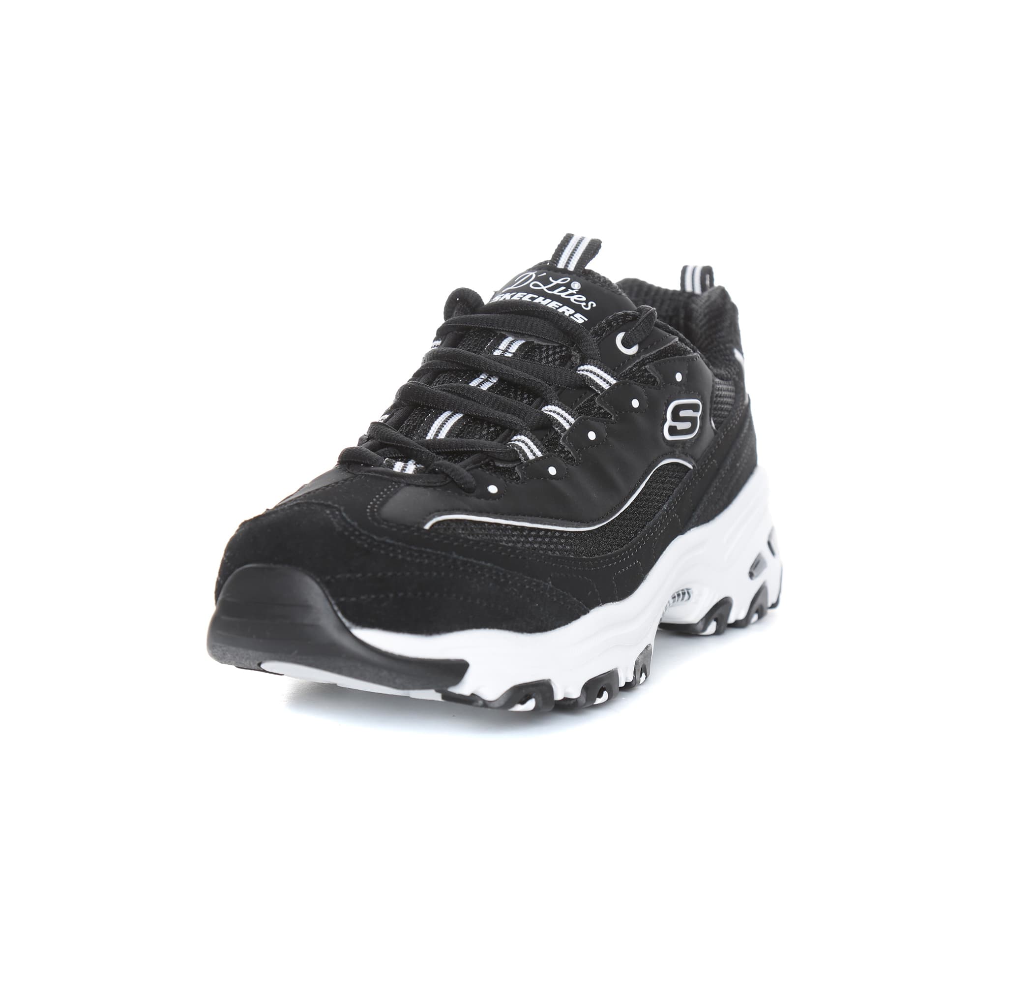 Skechers Skechers D'lıtes-March Forward Kadın Spor Ayakkabı Siyah - 2
