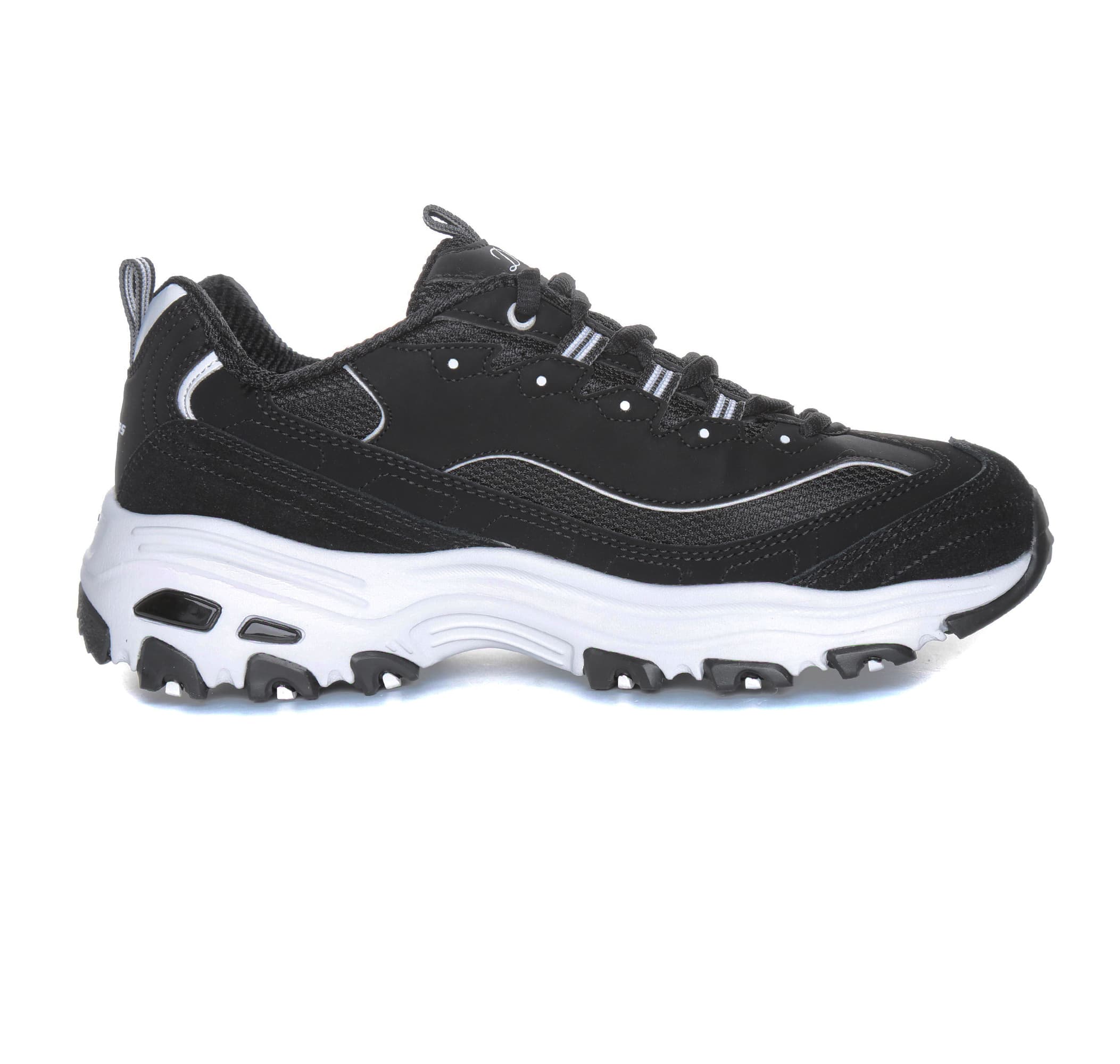 Skechers Skechers D'lıtes-March Forward Kadın Spor Ayakkabı Siyah - 4
