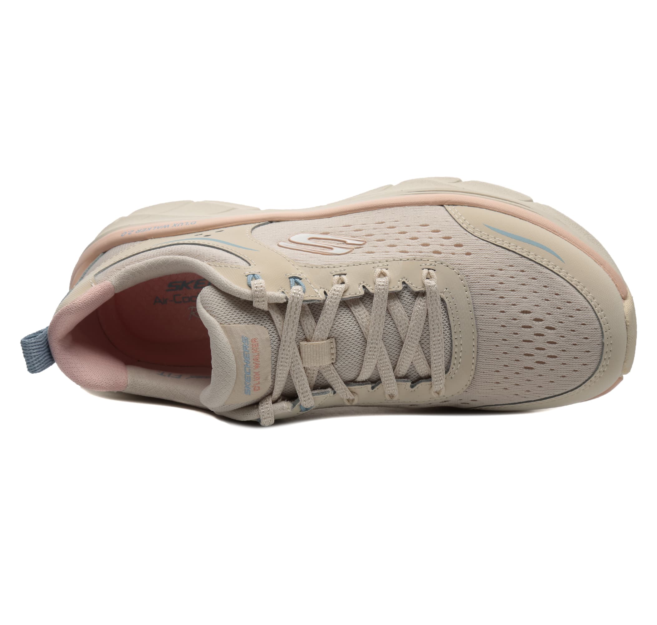 Skechers Skechers D'lux Walker 2.0-Daisy Doll Kadın Spor Ayakkabı Krem - 5