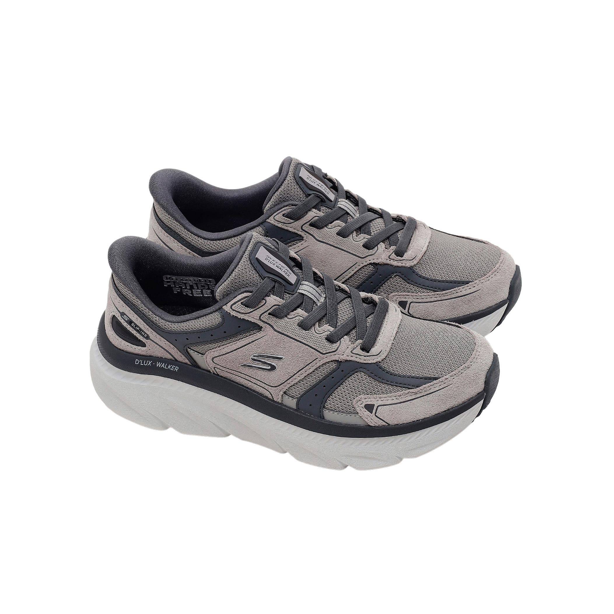 Skechers Skechers D'lux Walker 3.0 Erkek Spor Ayakkabı Gri - 3