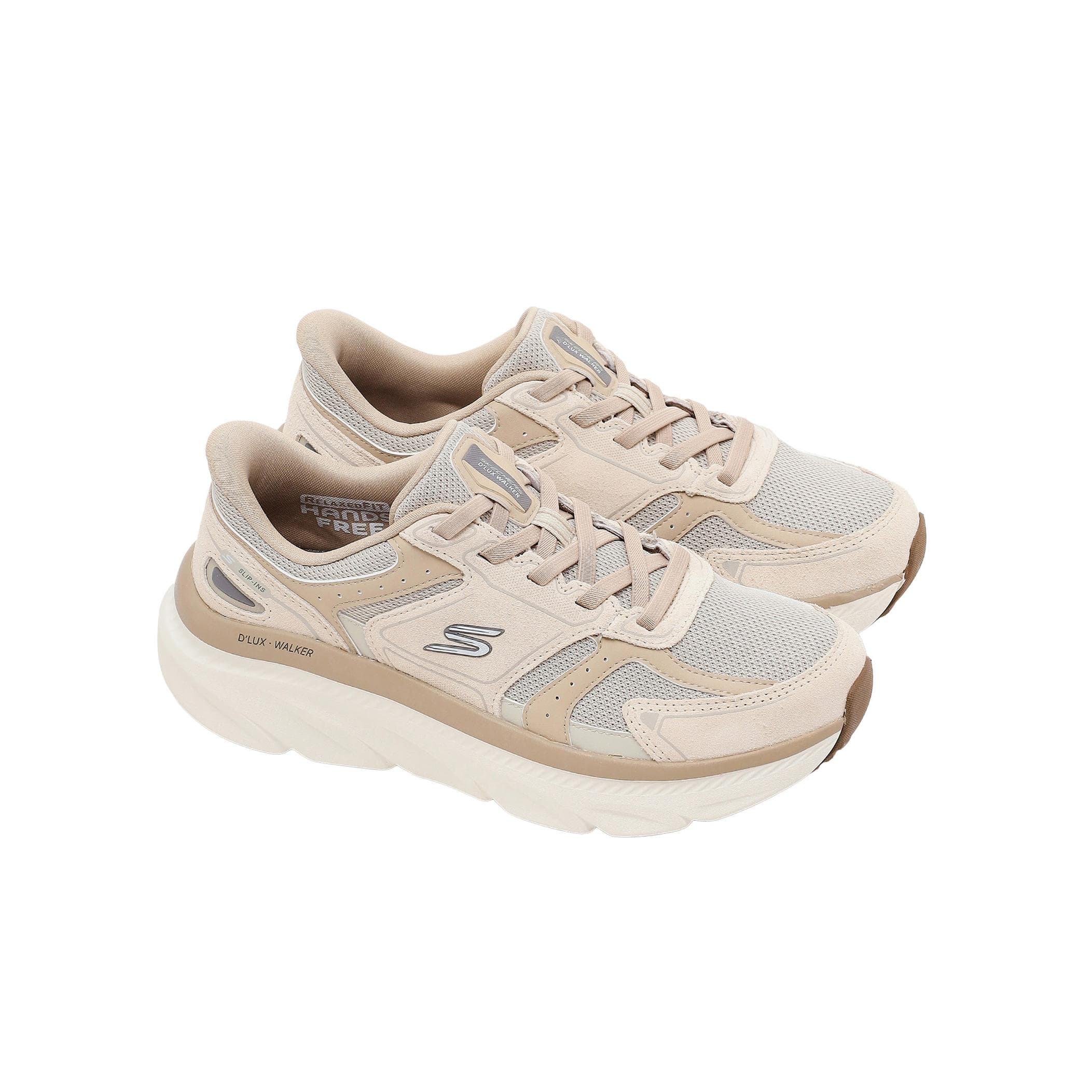 Skechers Skechers D'lux Walker 3.0 Erkek Spor Ayakkabı Krem - 3