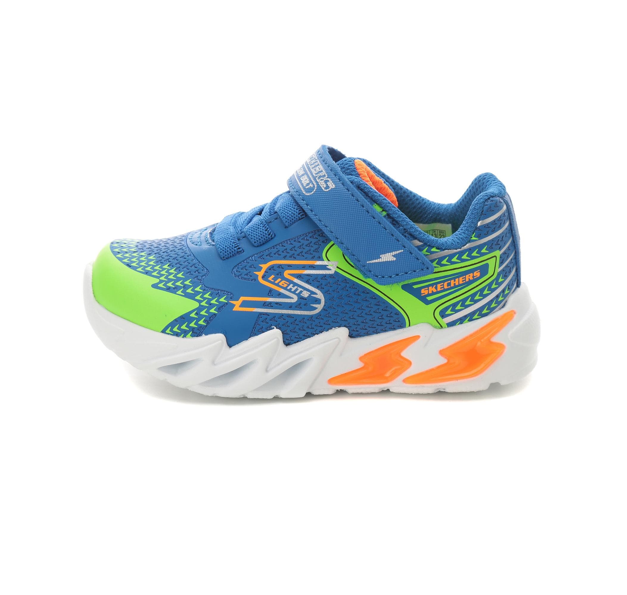 Skechers Skechers Flex Glow Bolt Bebek Spor Ayakkabı Mavi